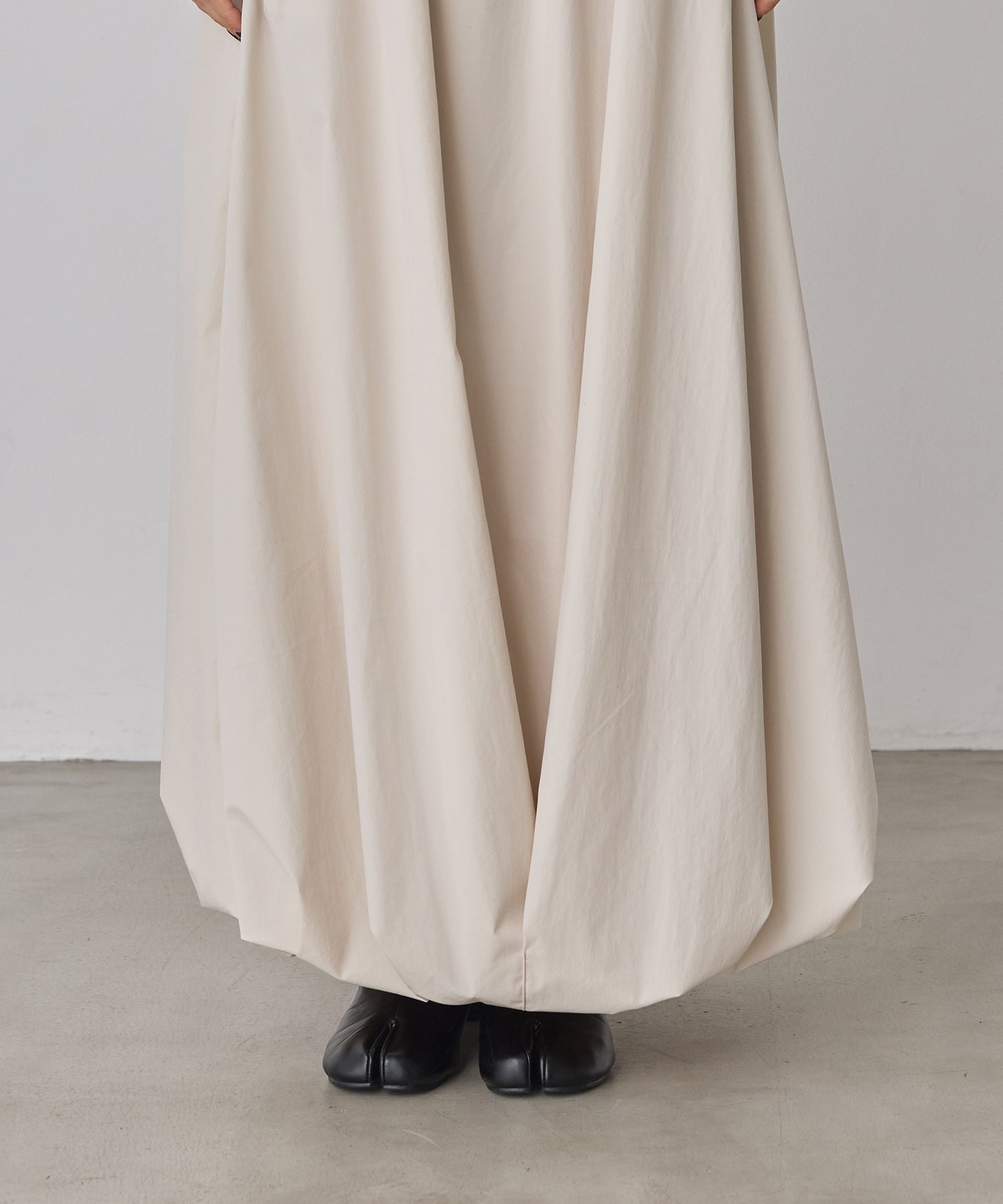 ポリエステルブロード バルーンスカート