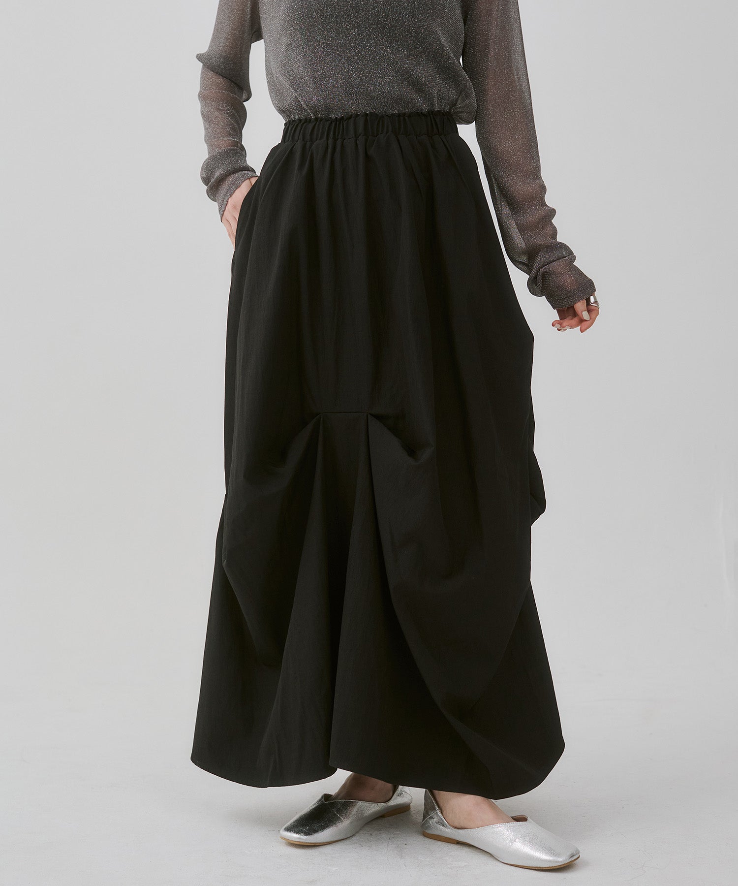 ランダムタックスカート