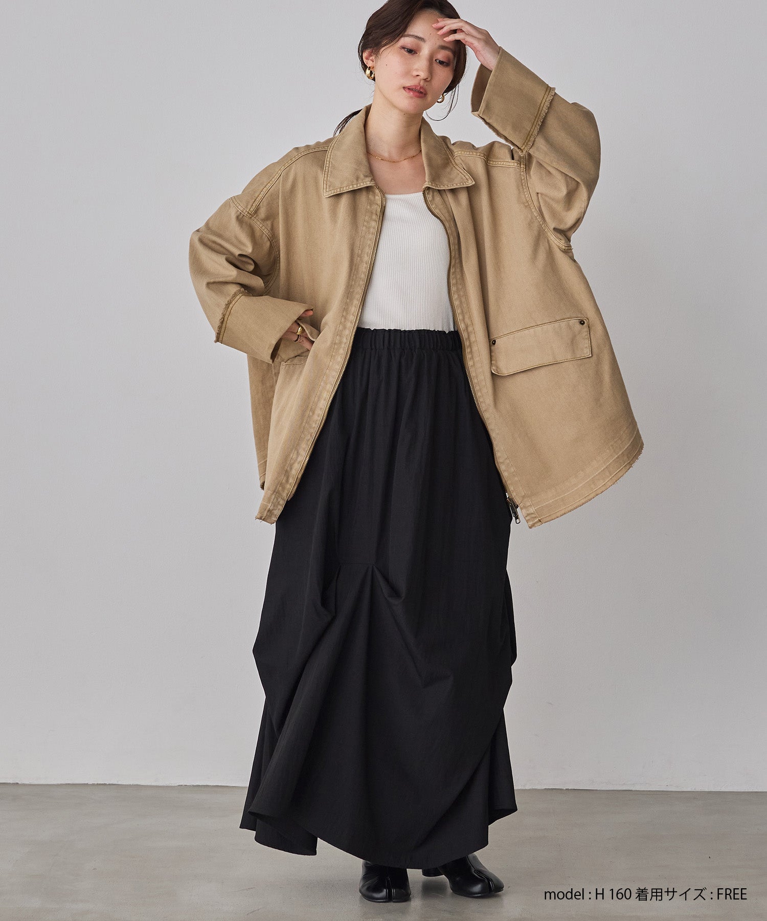 ランダムタックスカート