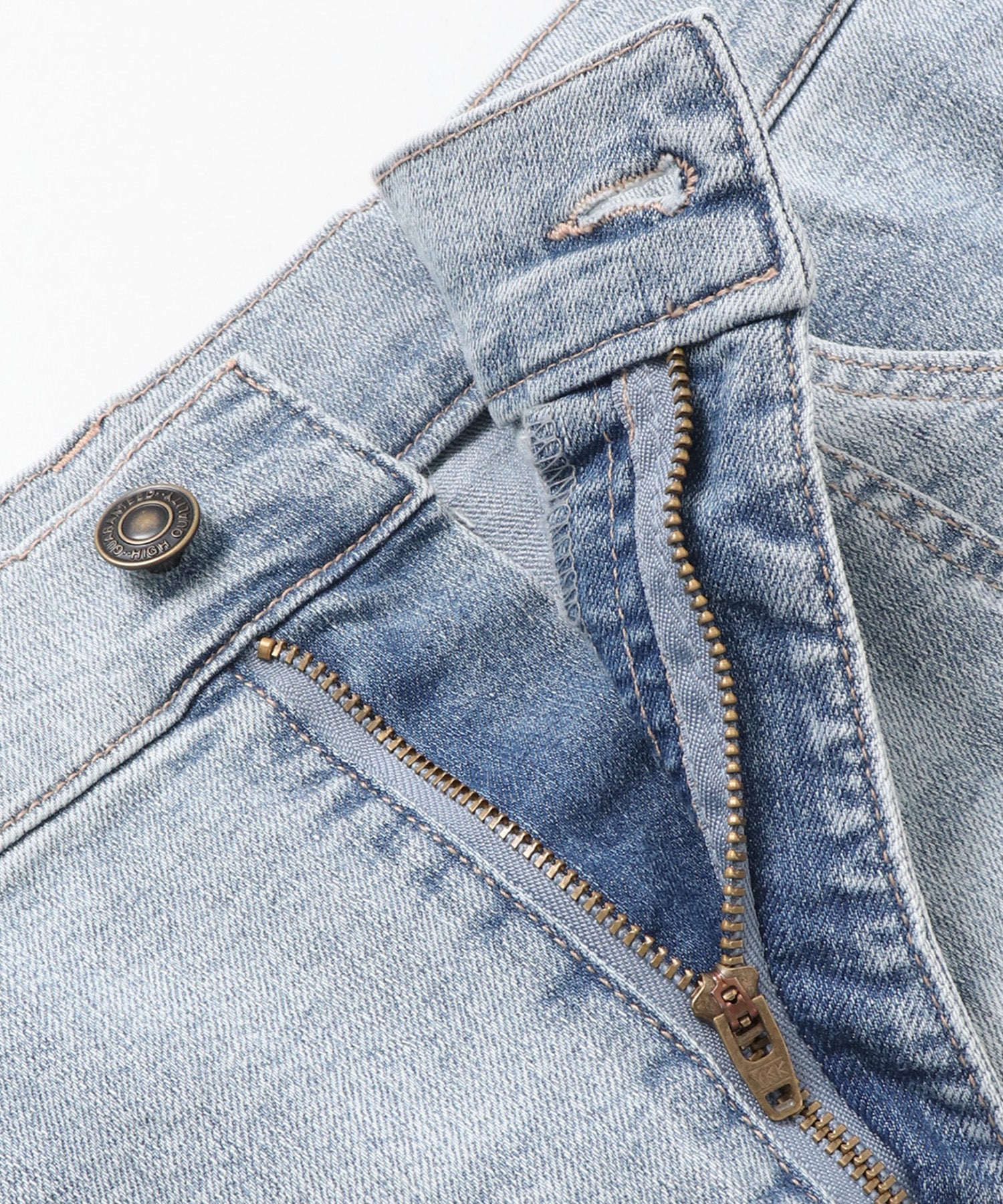 STRETCH DENIM NARROW SKIRT