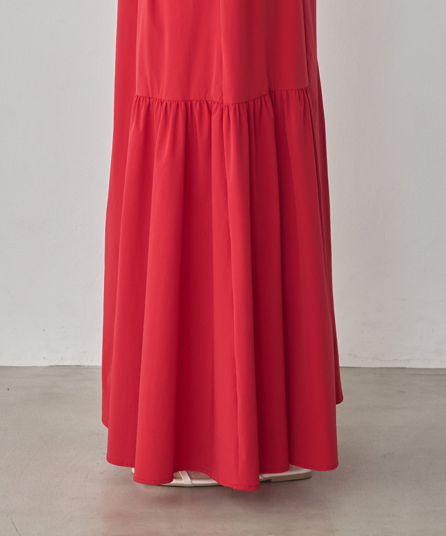 [ICE TOUCH] SIDE-TIERED SKIRT