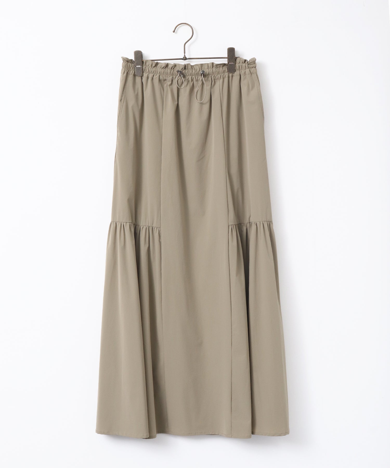 [ICE TOUCH] SIDE-TIERED SKIRT