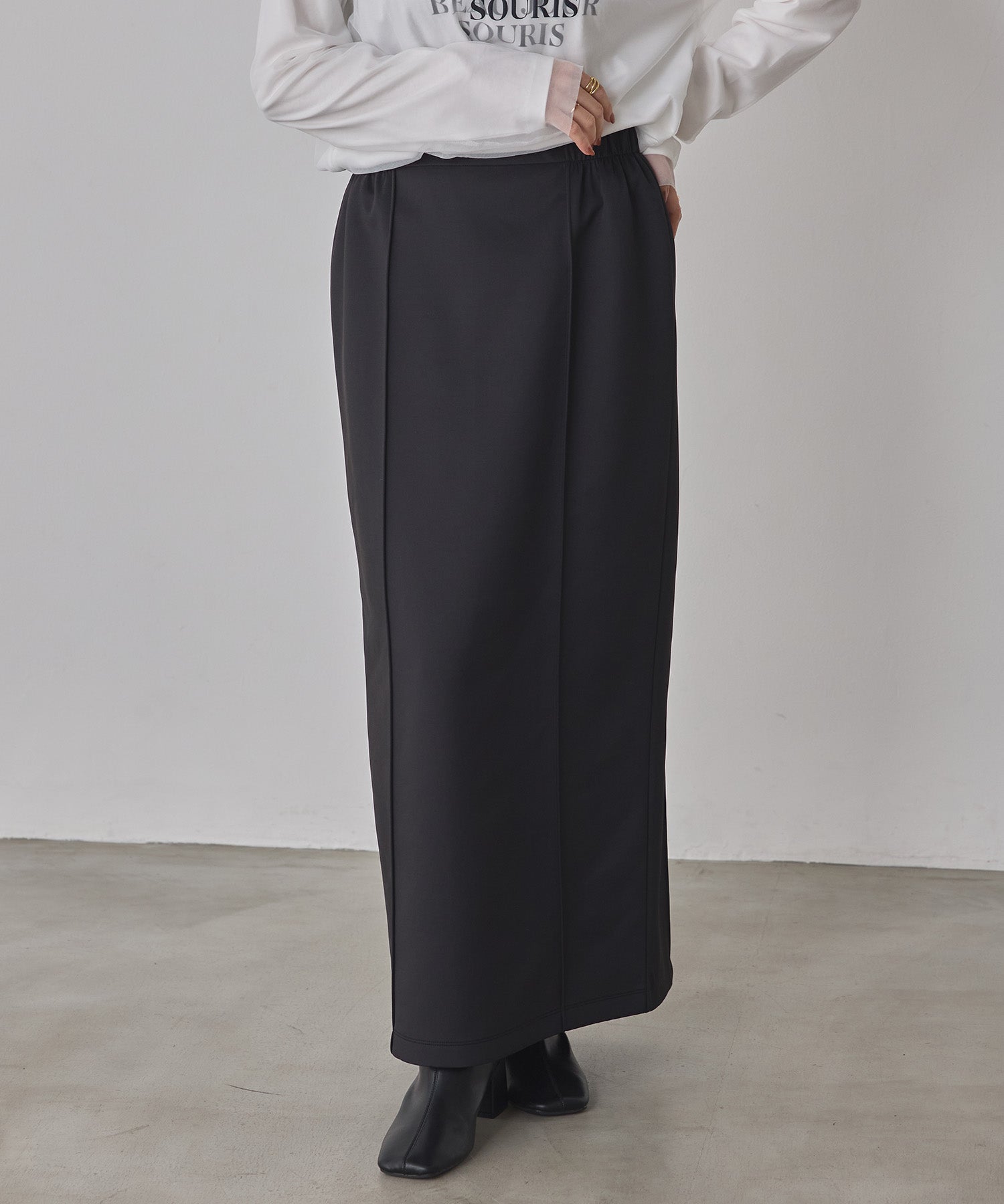 ダンボール タイトロングスカート