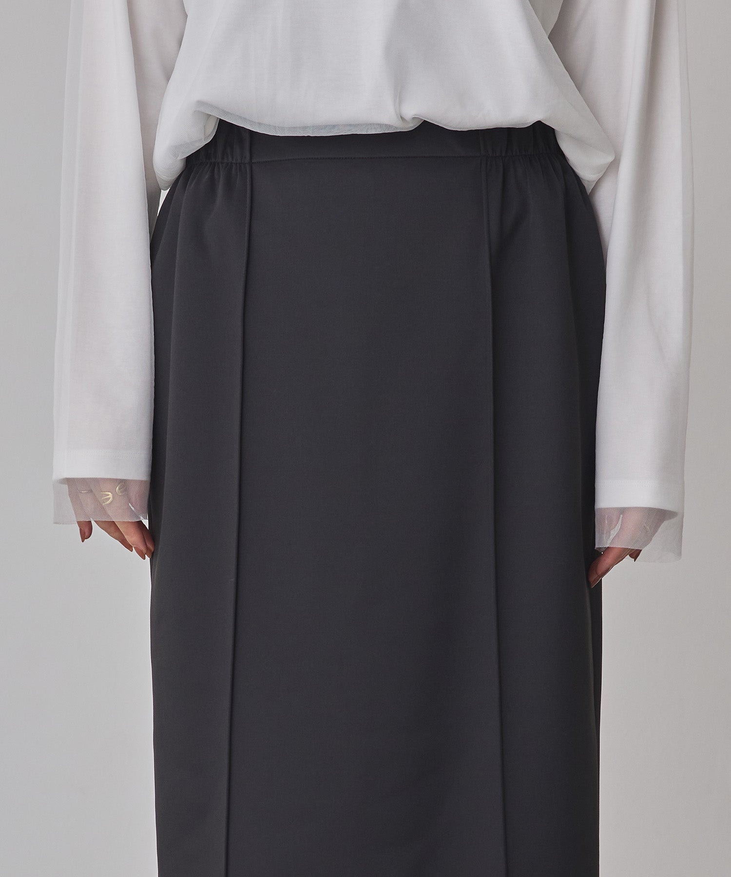 ダンボール タイトロングスカート