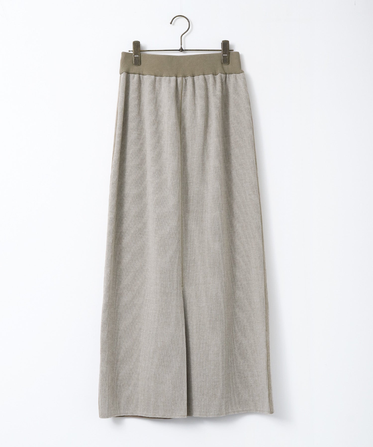 REVERSIBLE RIBBED TIGHT SKIRT