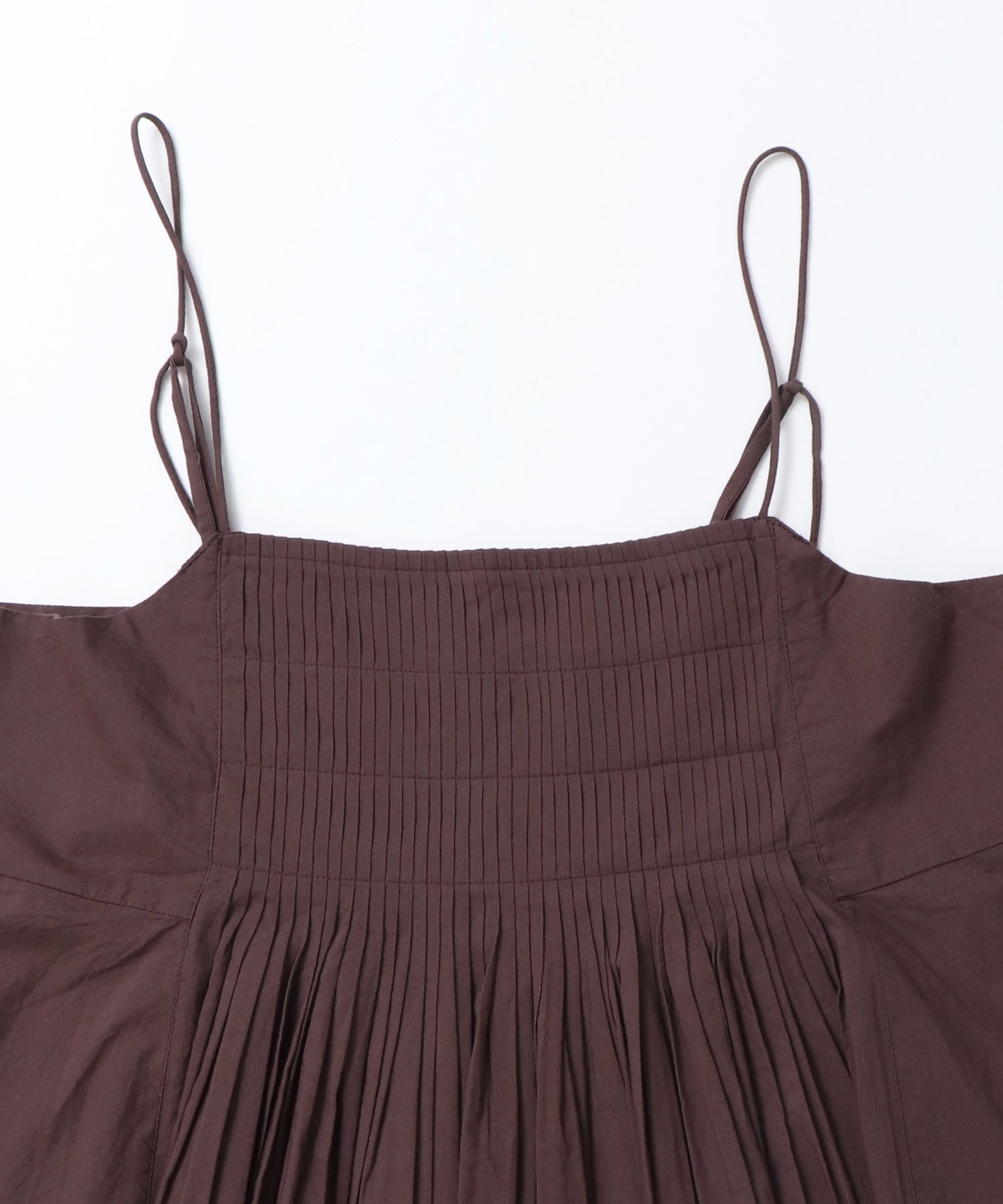 TUCKED-GATHERED OVERSIZED CAMISOLE
