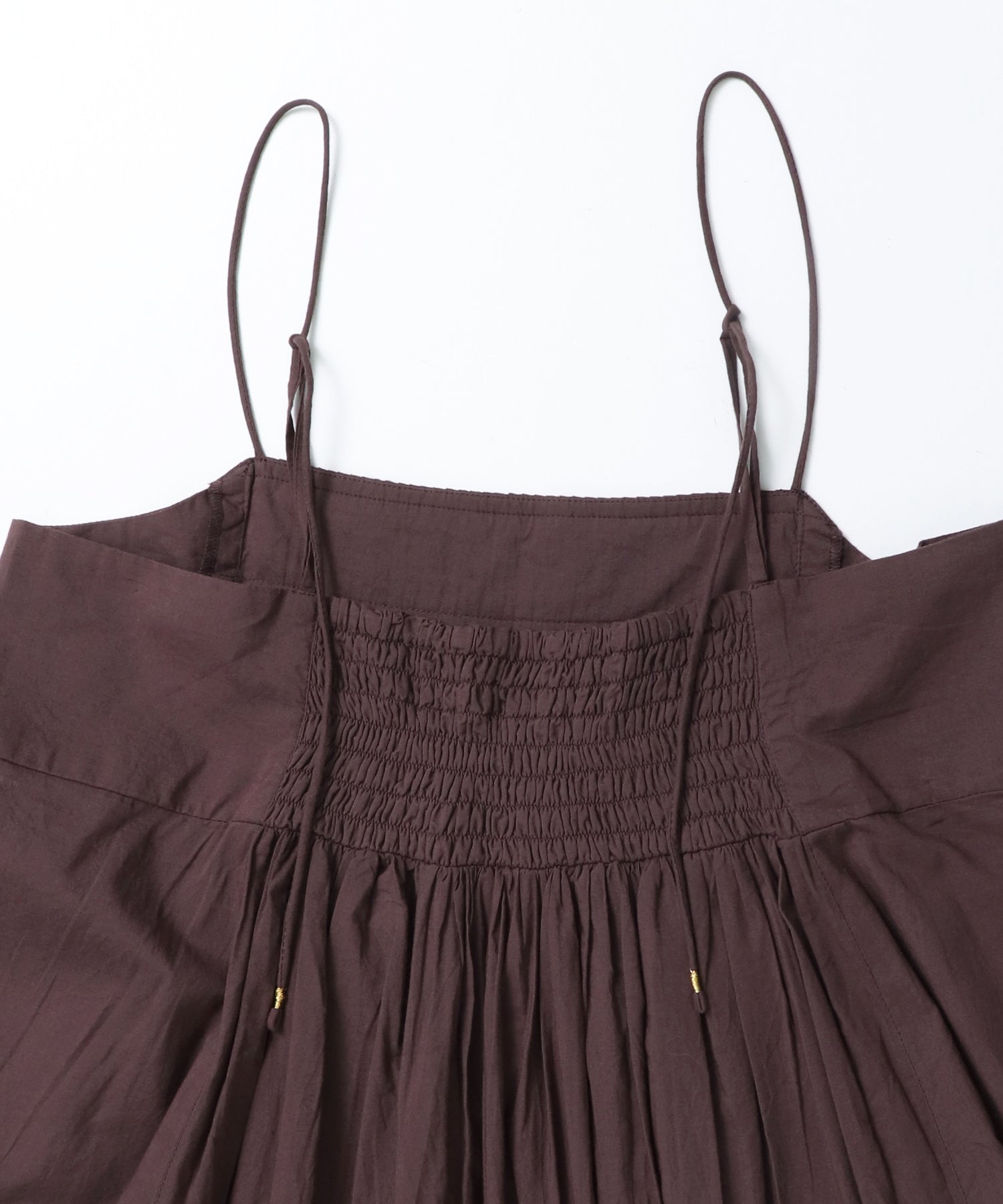 TUCKED-GATHERED OVERSIZED CAMISOLE