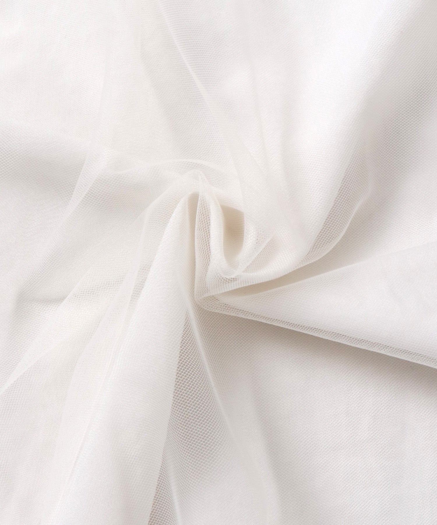 チュール レイヤードブラウス