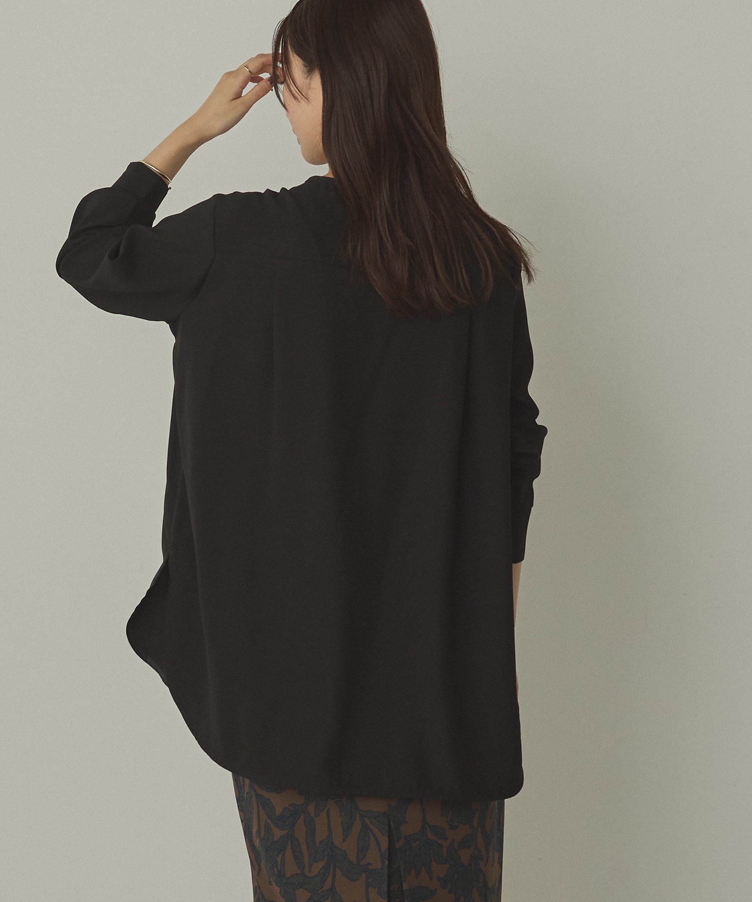 ストレッチジョーゼット 万能ブラウス