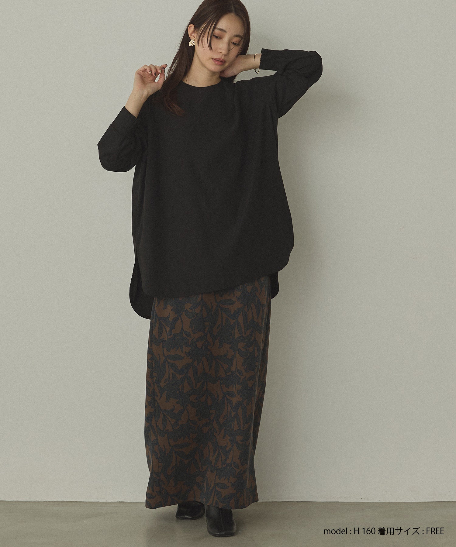 ストレッチジョーゼット 万能ブラウス