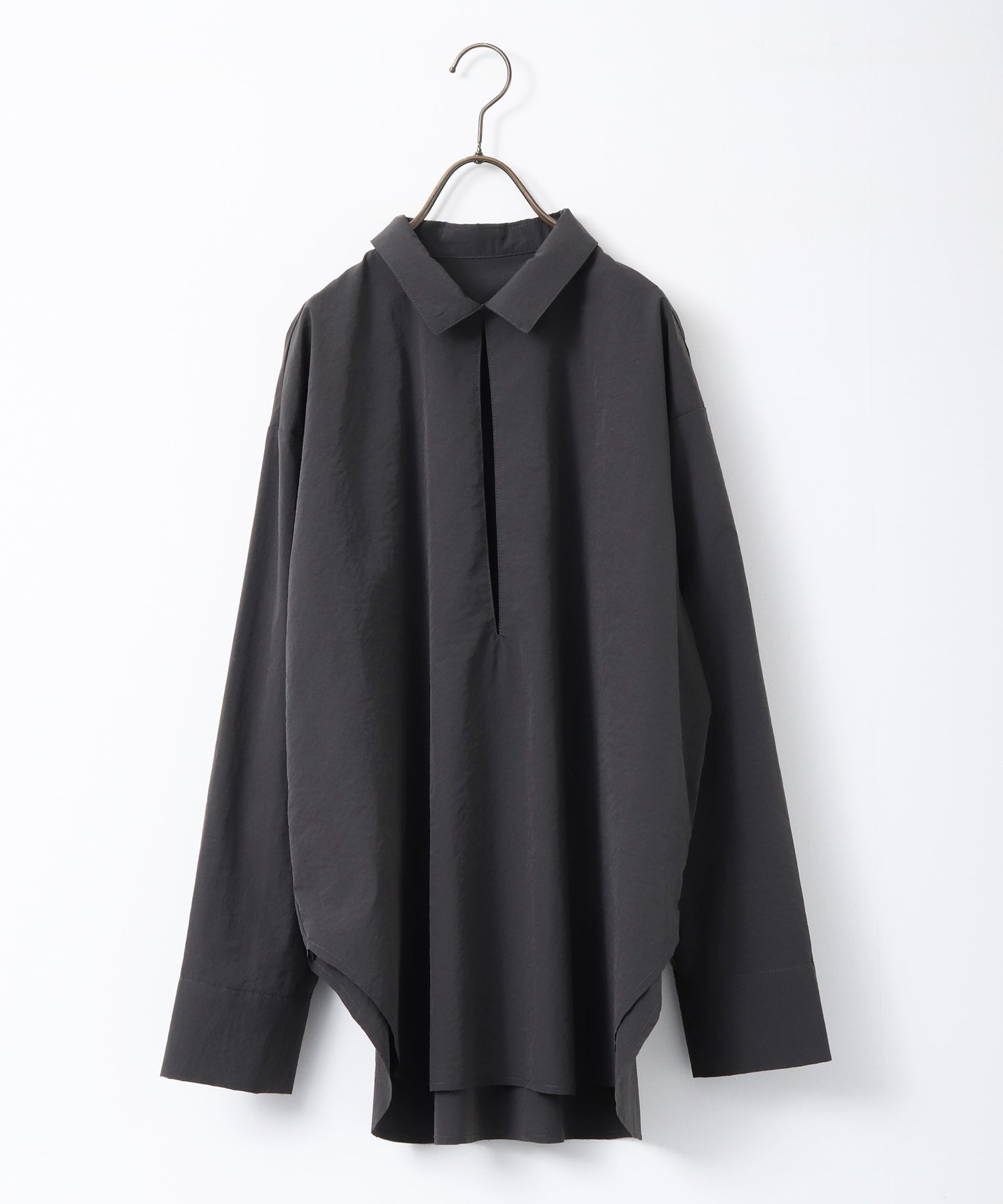 BROAD/TENCEL DENIM SKIPPER SHIRT