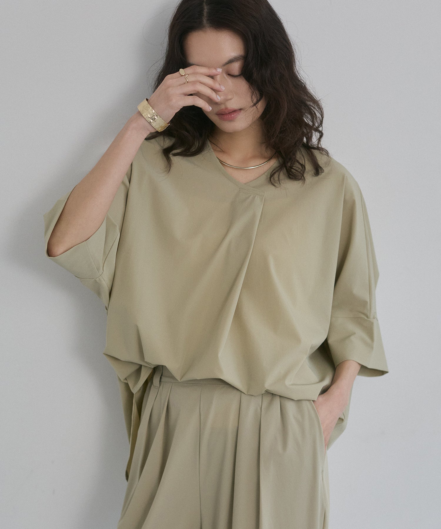 [ICE TOUCH] DOLMAN-SLEEVE TOPS
