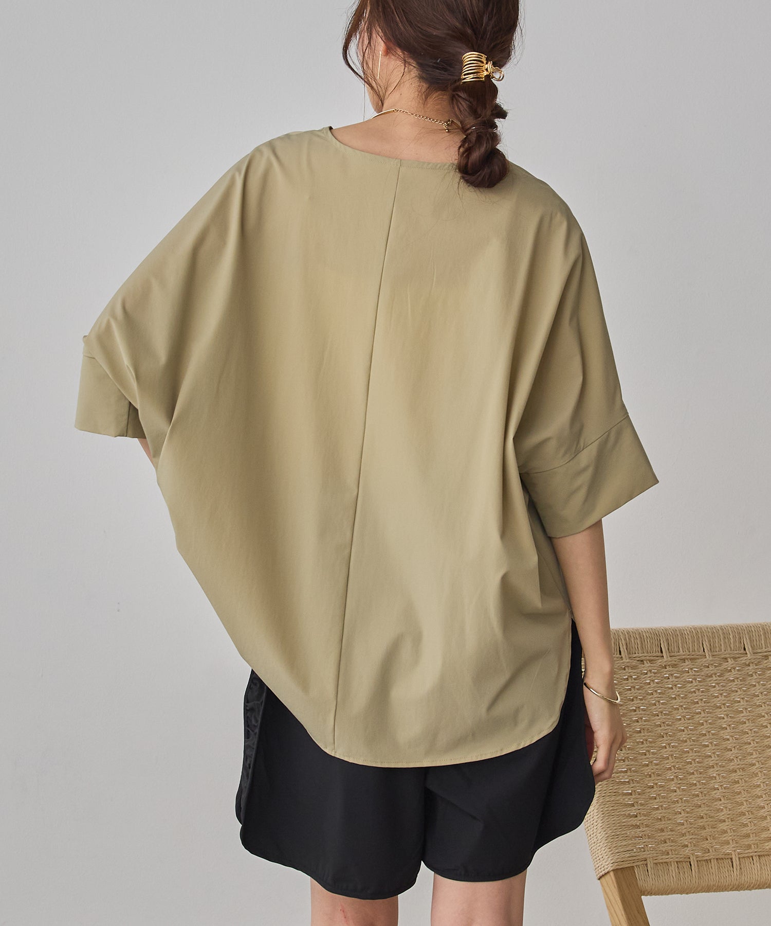 [ICE TOUCH] DOLMAN-SLEEVE TOPS