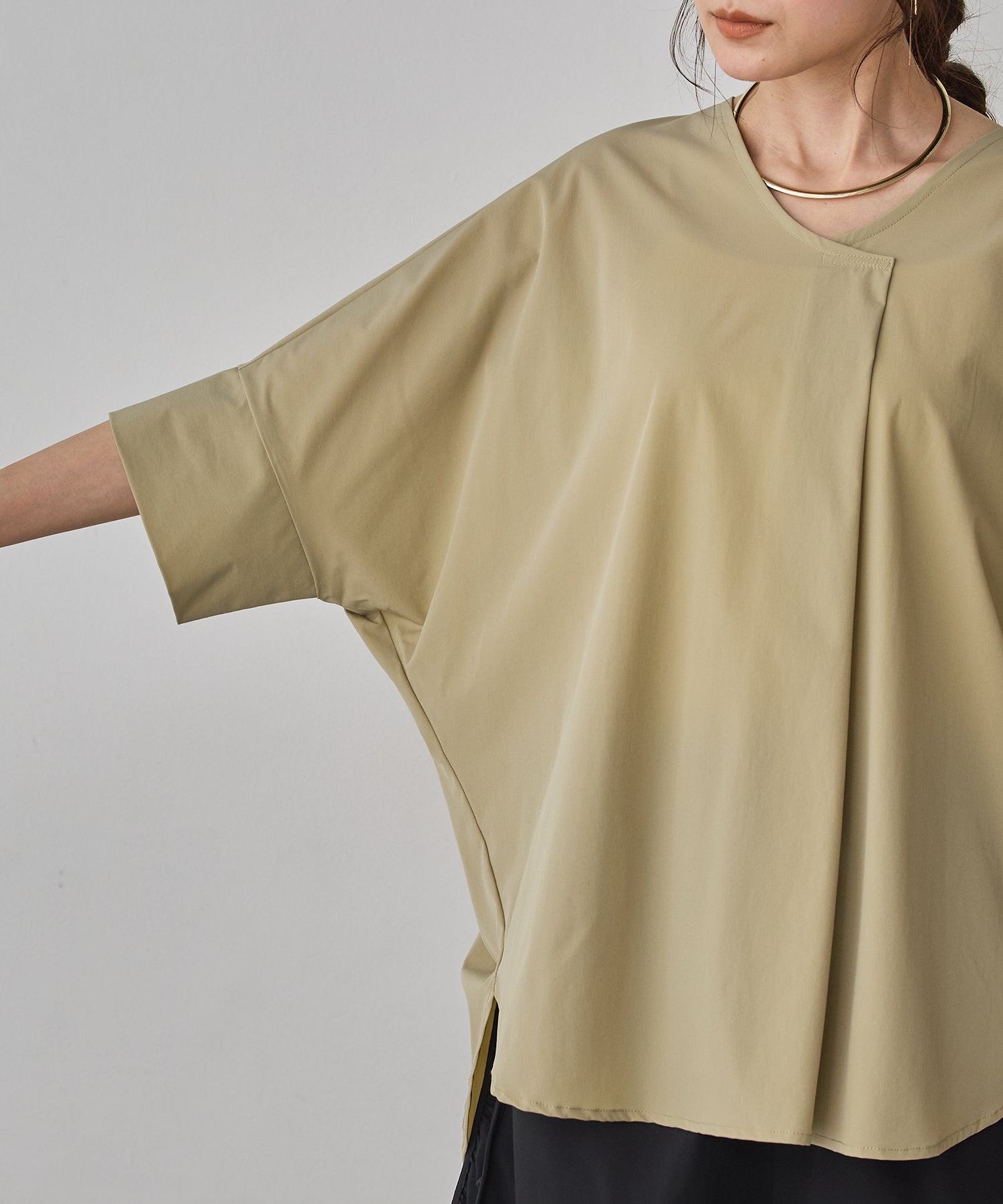 [ICE TOUCH] DOLMAN-SLEEVE TOPS