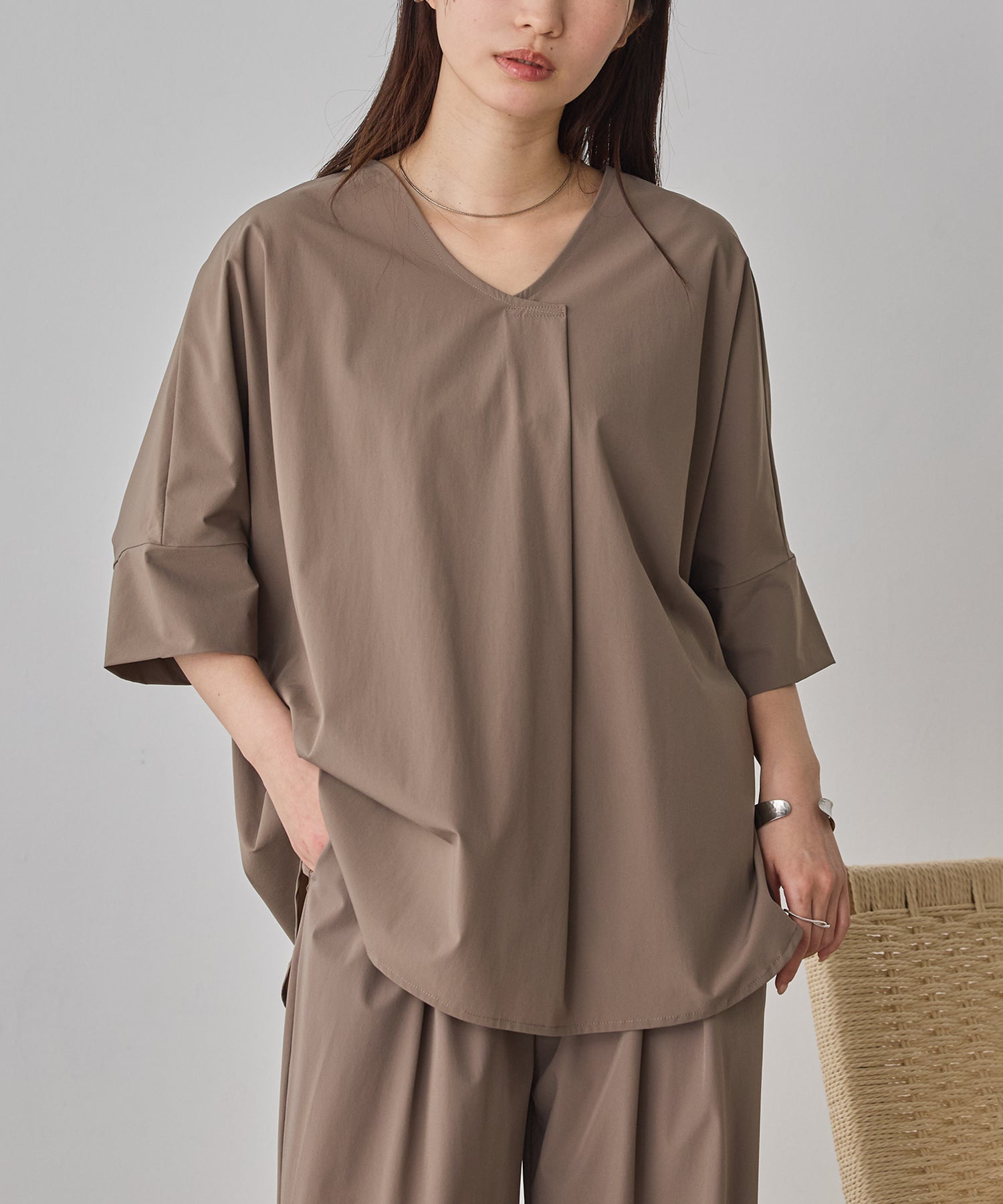[ICE TOUCH] DOLMAN-SLEEVE TOPS