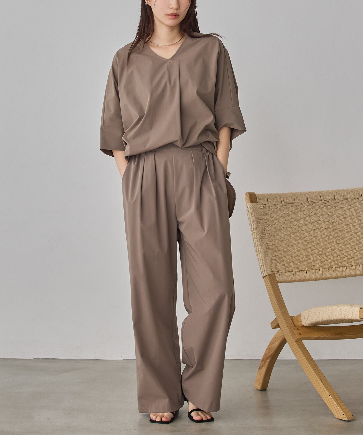 [ICE TOUCH] DOLMAN-SLEEVE TOPS