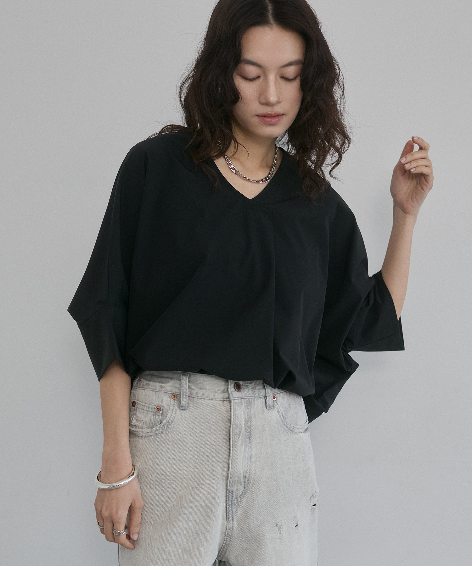 [ICE TOUCH] DOLMAN-SLEEVE TOPS