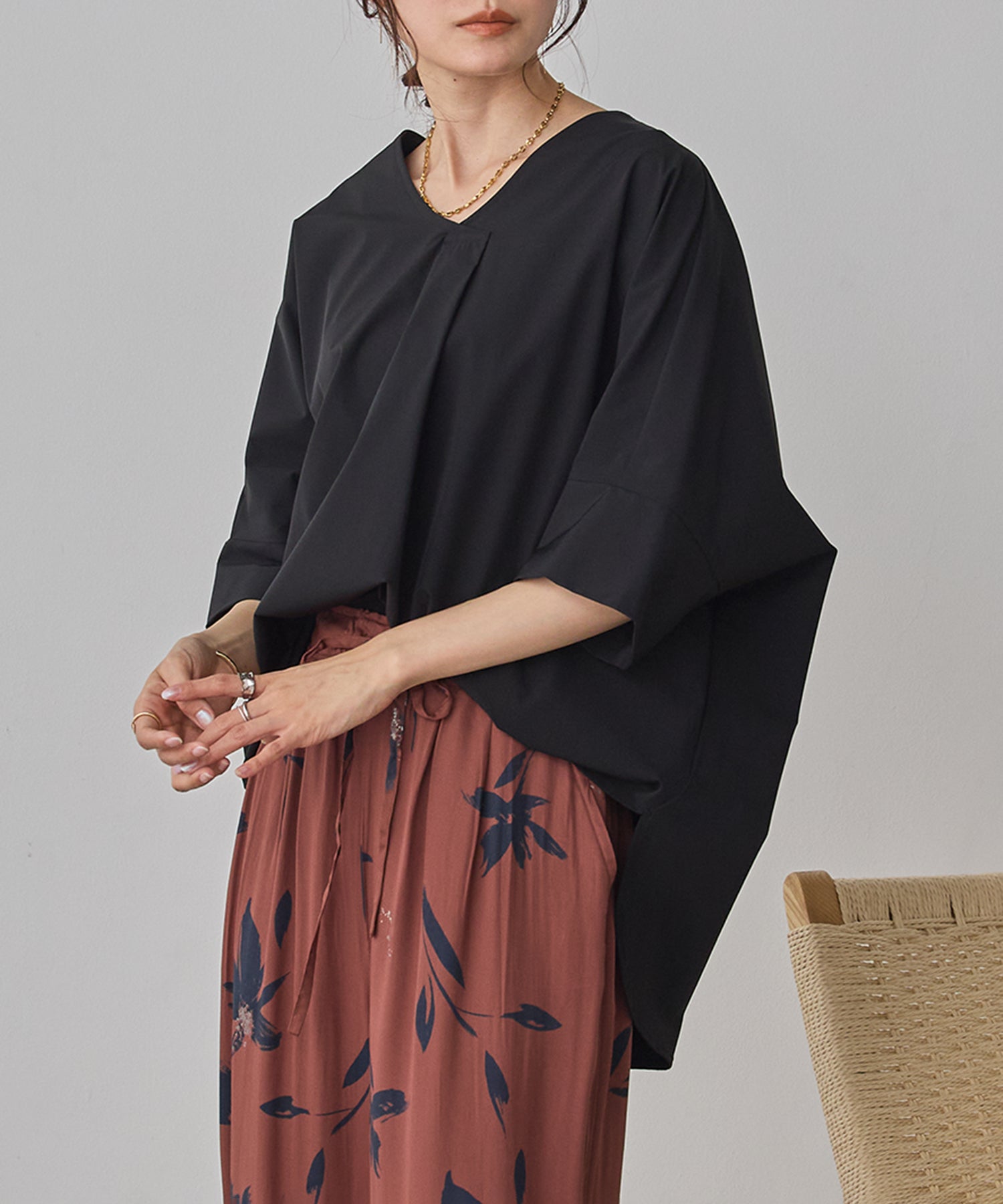 [ICE TOUCH] DOLMAN-SLEEVE TOPS
