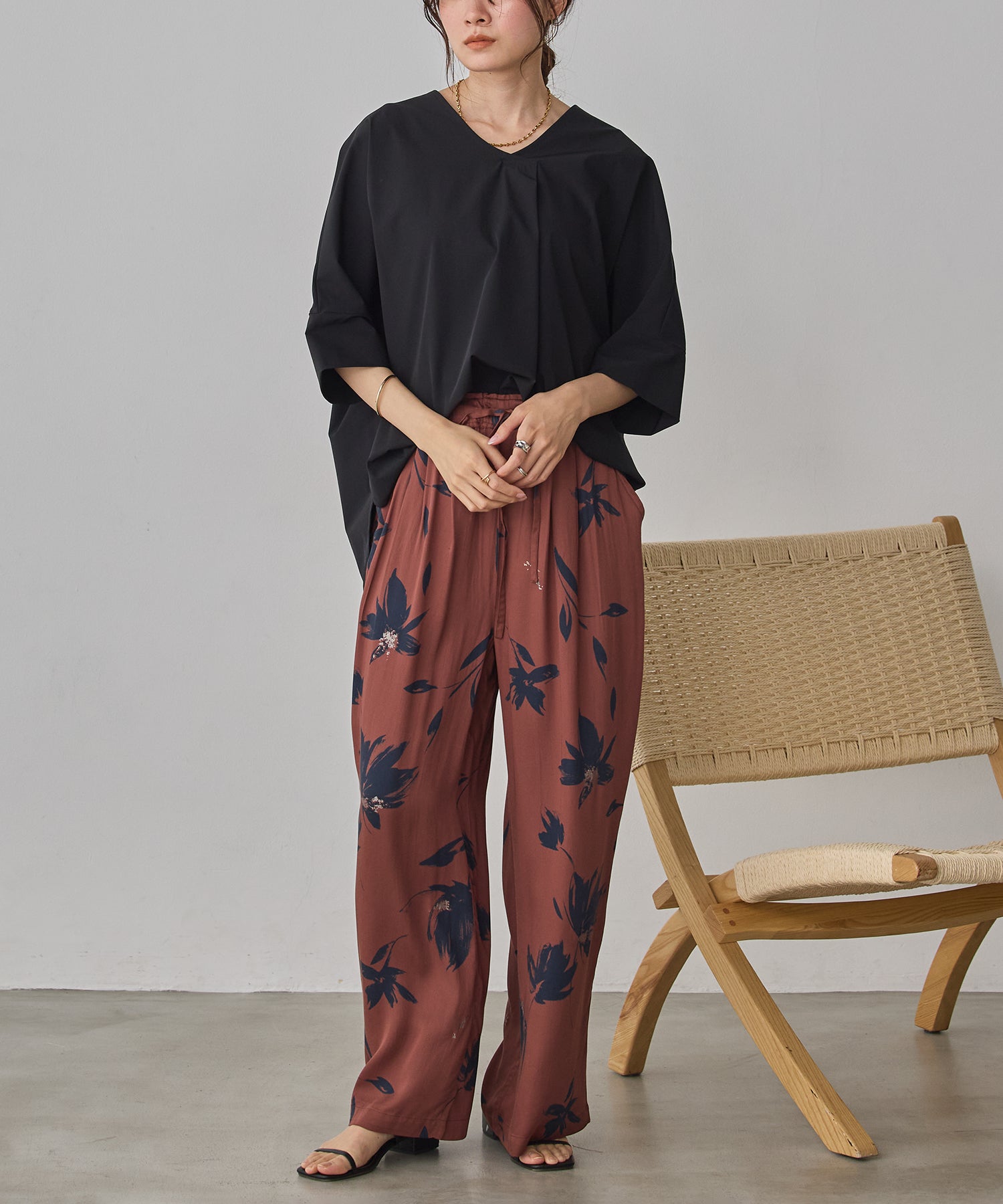 [ICE TOUCH] DOLMAN-SLEEVE TOPS