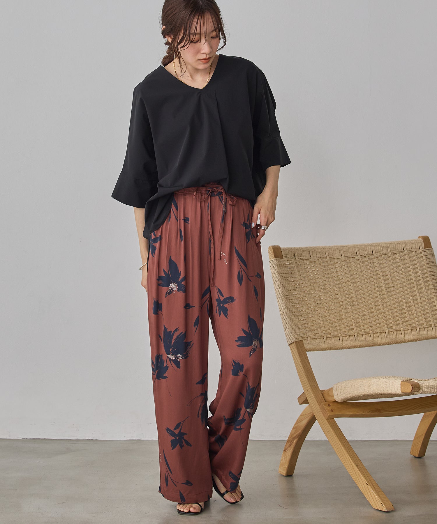 [ICE TOUCH] DOLMAN-SLEEVE TOPS