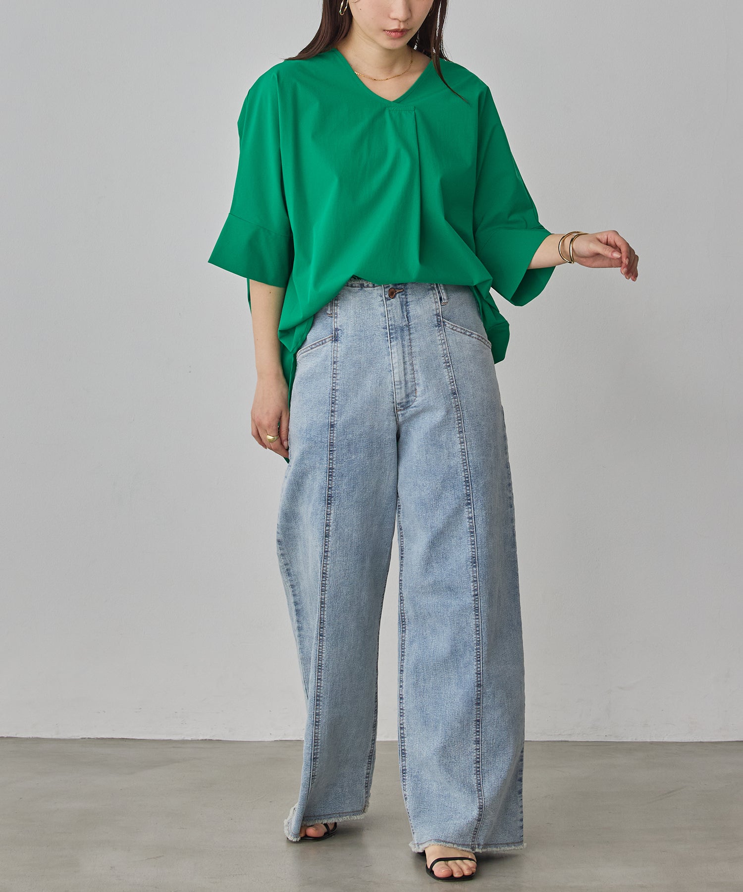[ICE TOUCH] DOLMAN-SLEEVE TOPS