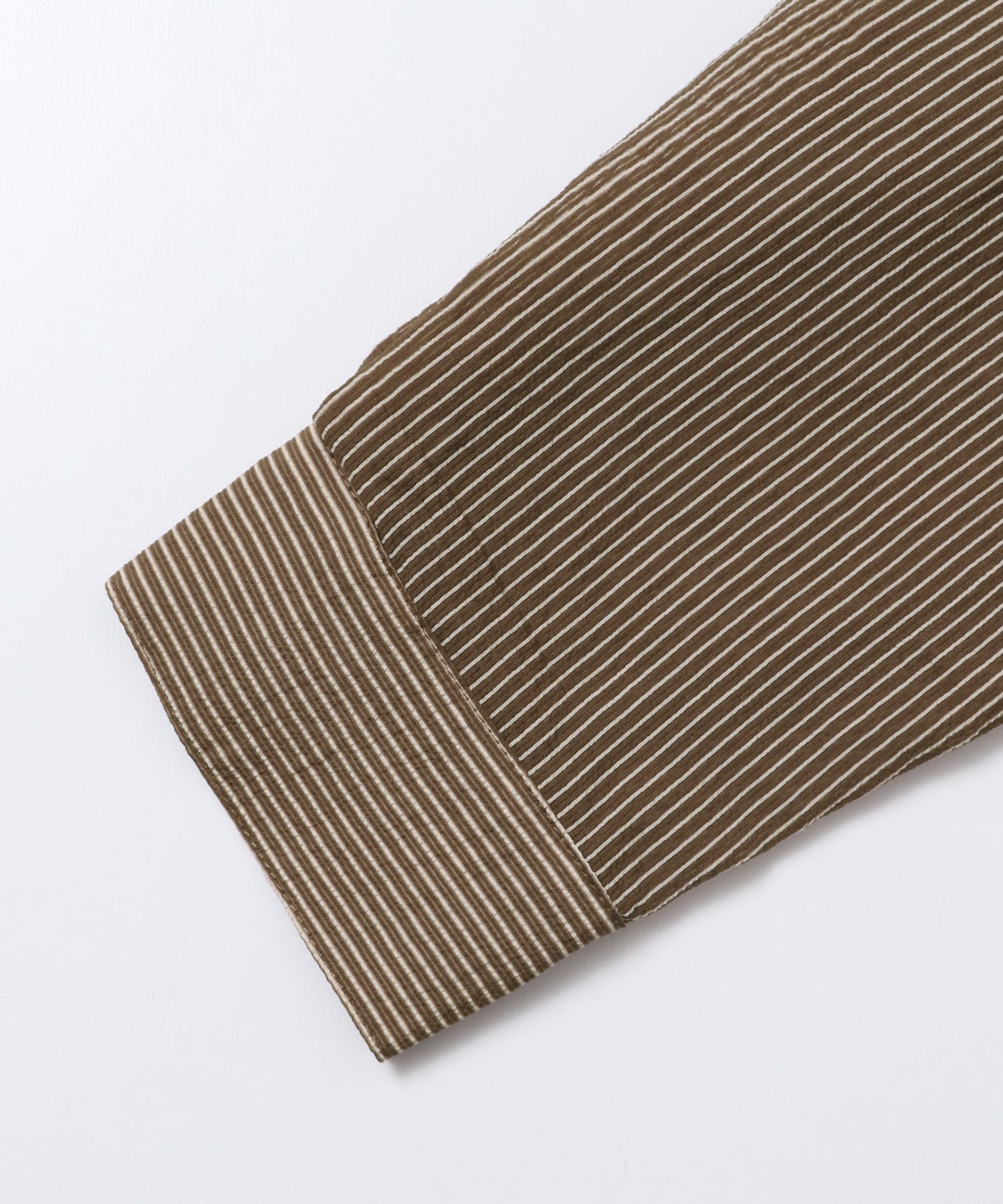 GROSGRAIN STRIPED TWIST SHIRT