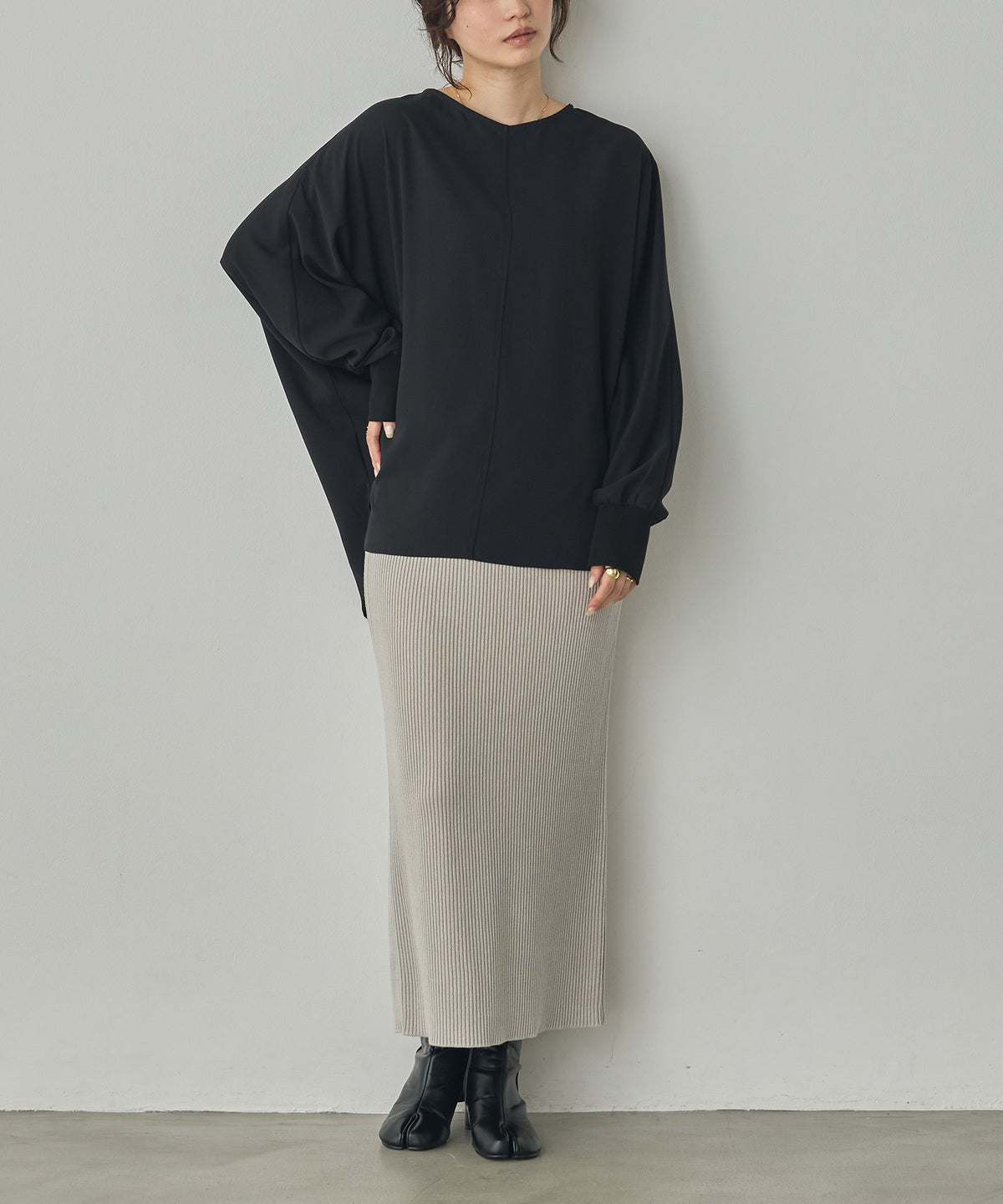 GEORGETTE DOLMAN-SLEEVE TOPS