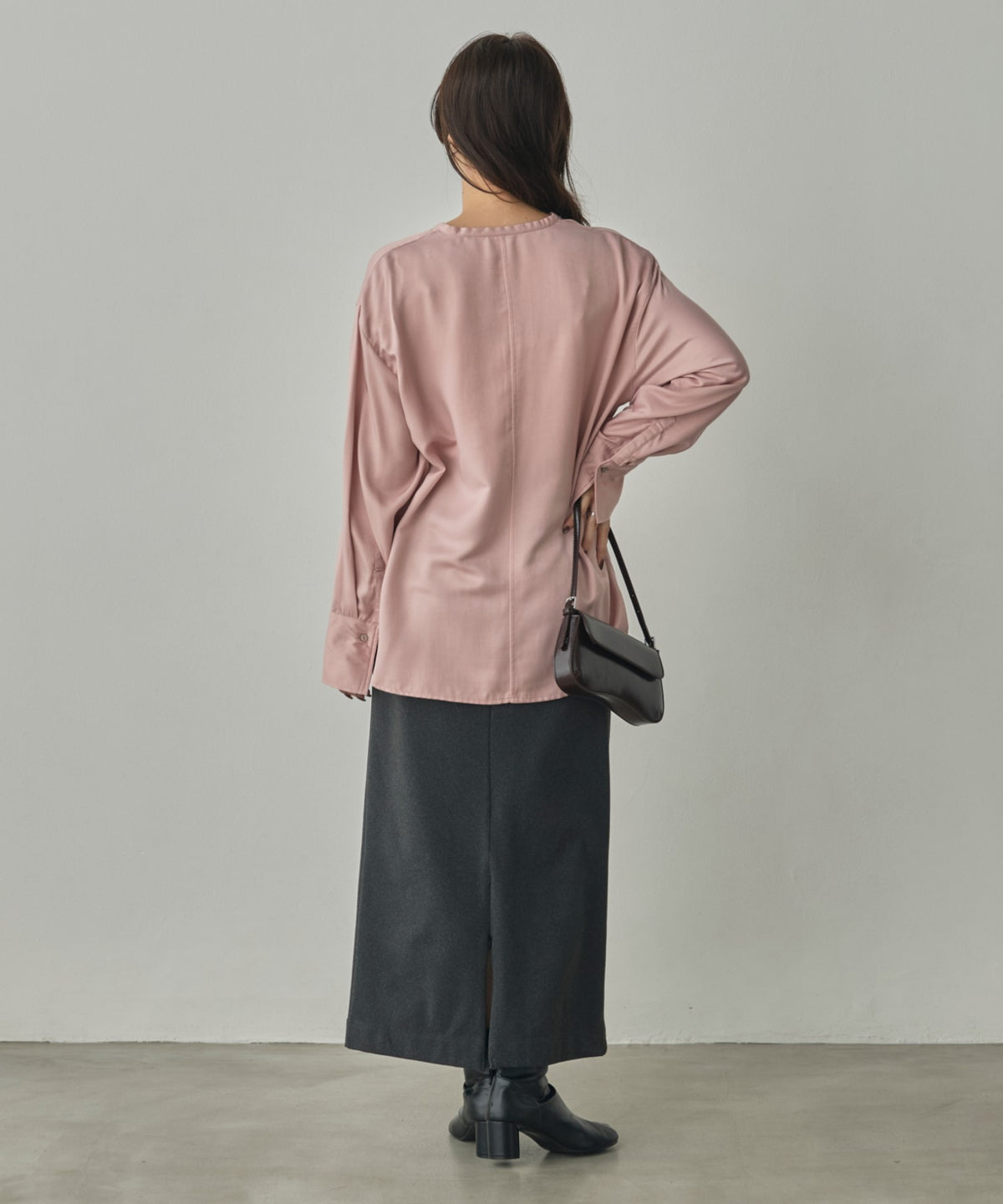 CUPRA-LIKE HENLEY-NECK SHIRT