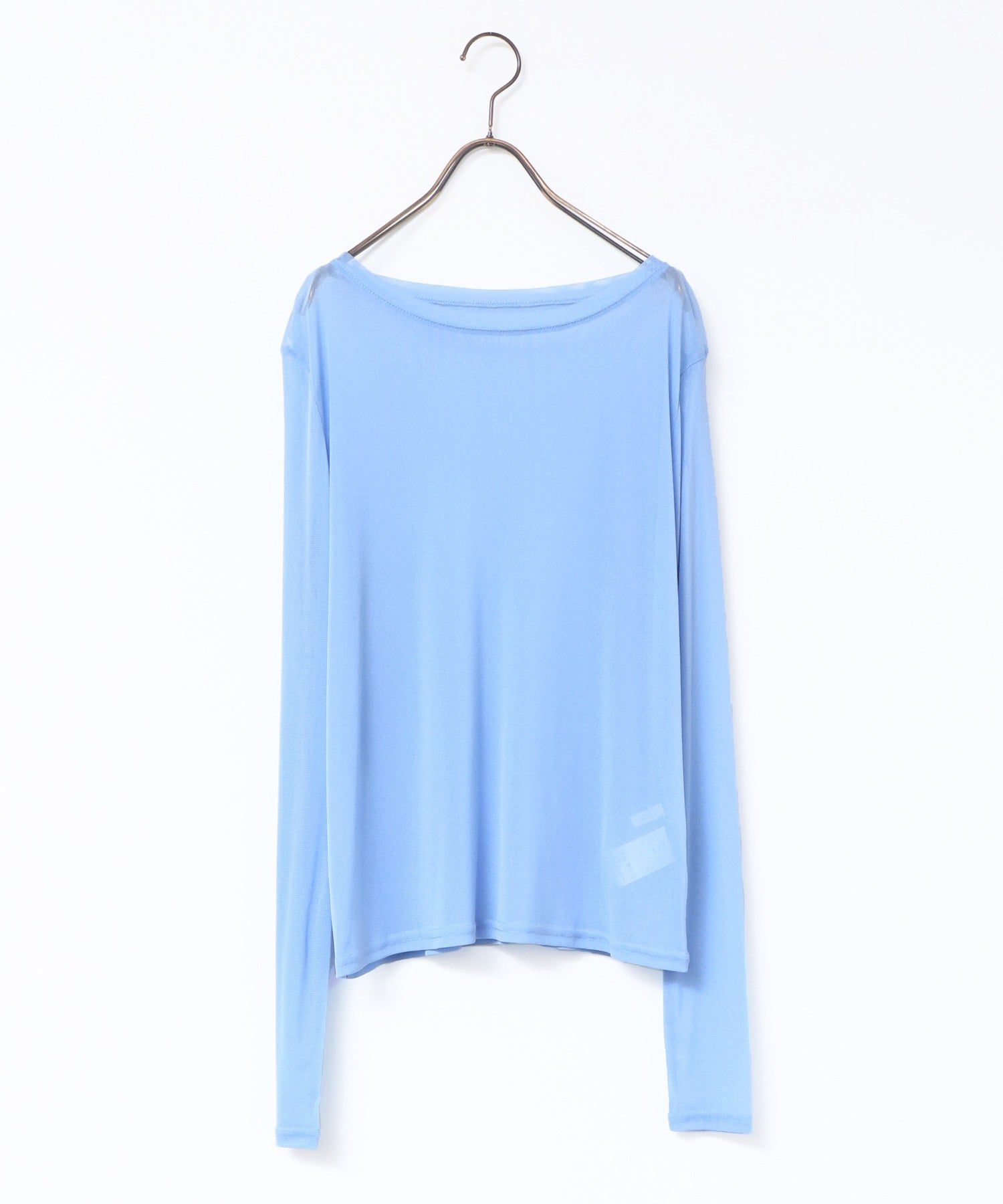 [LIMITED] CREW NECK SHEER TOPS