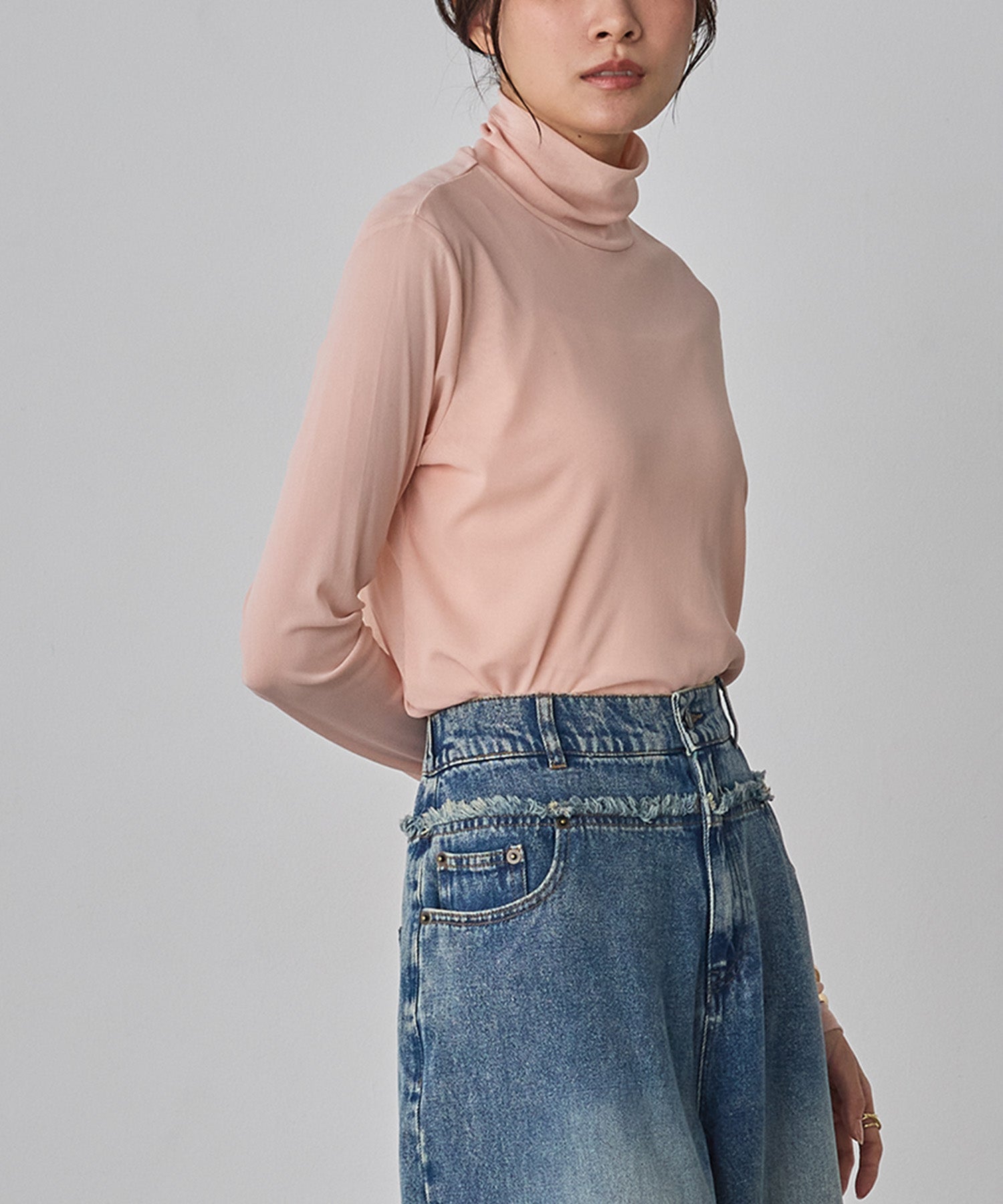 POWER NET TURTLE SHEER TOPS