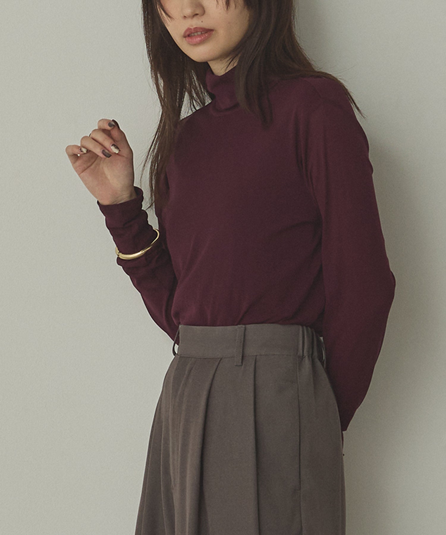 もっちページ GU公式 | ソフトリッチクルーネックセーター(長袖)