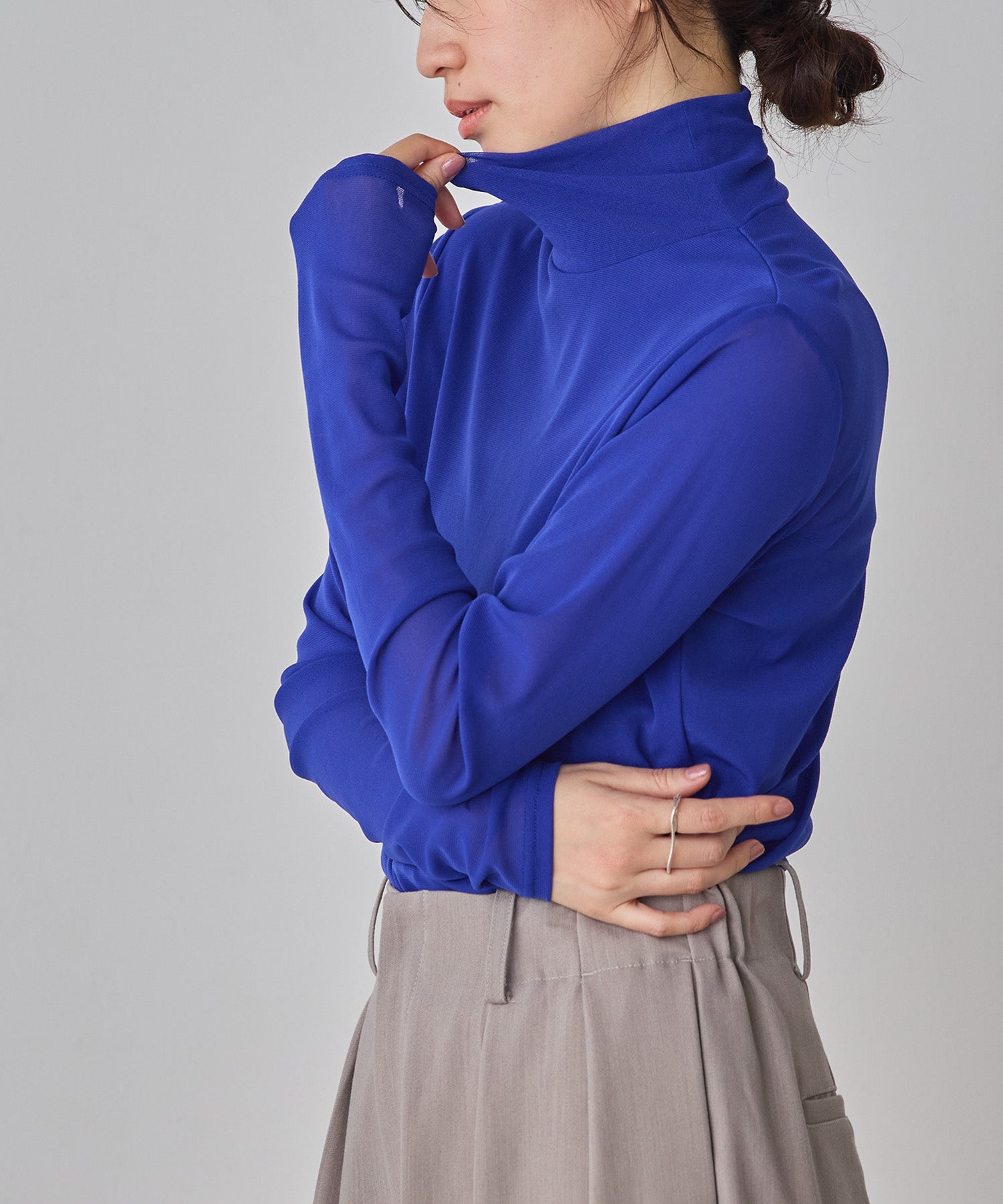 POWER NET TURTLE SHEER TOPS