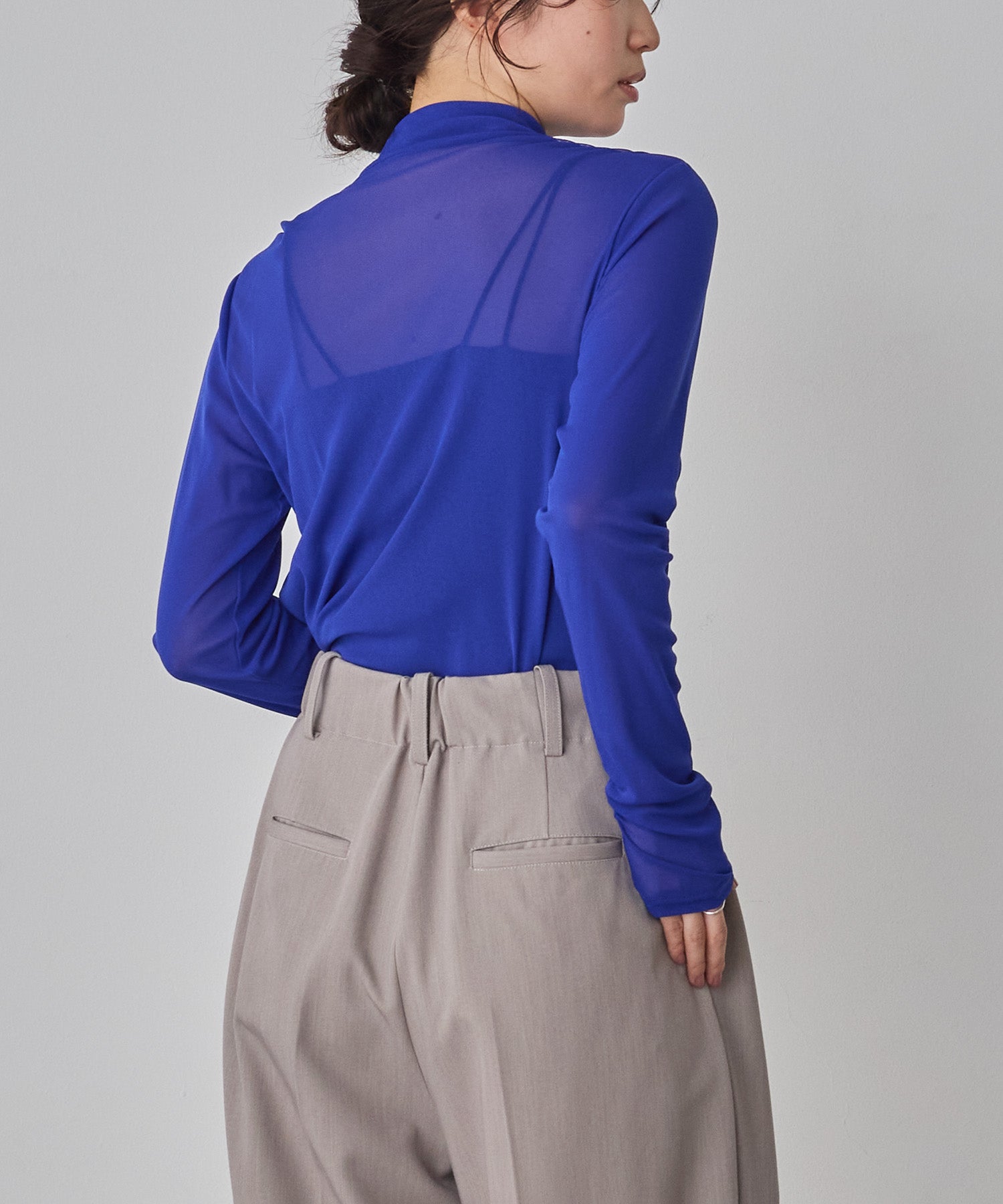 POWER NET TURTLE SHEER TOPS