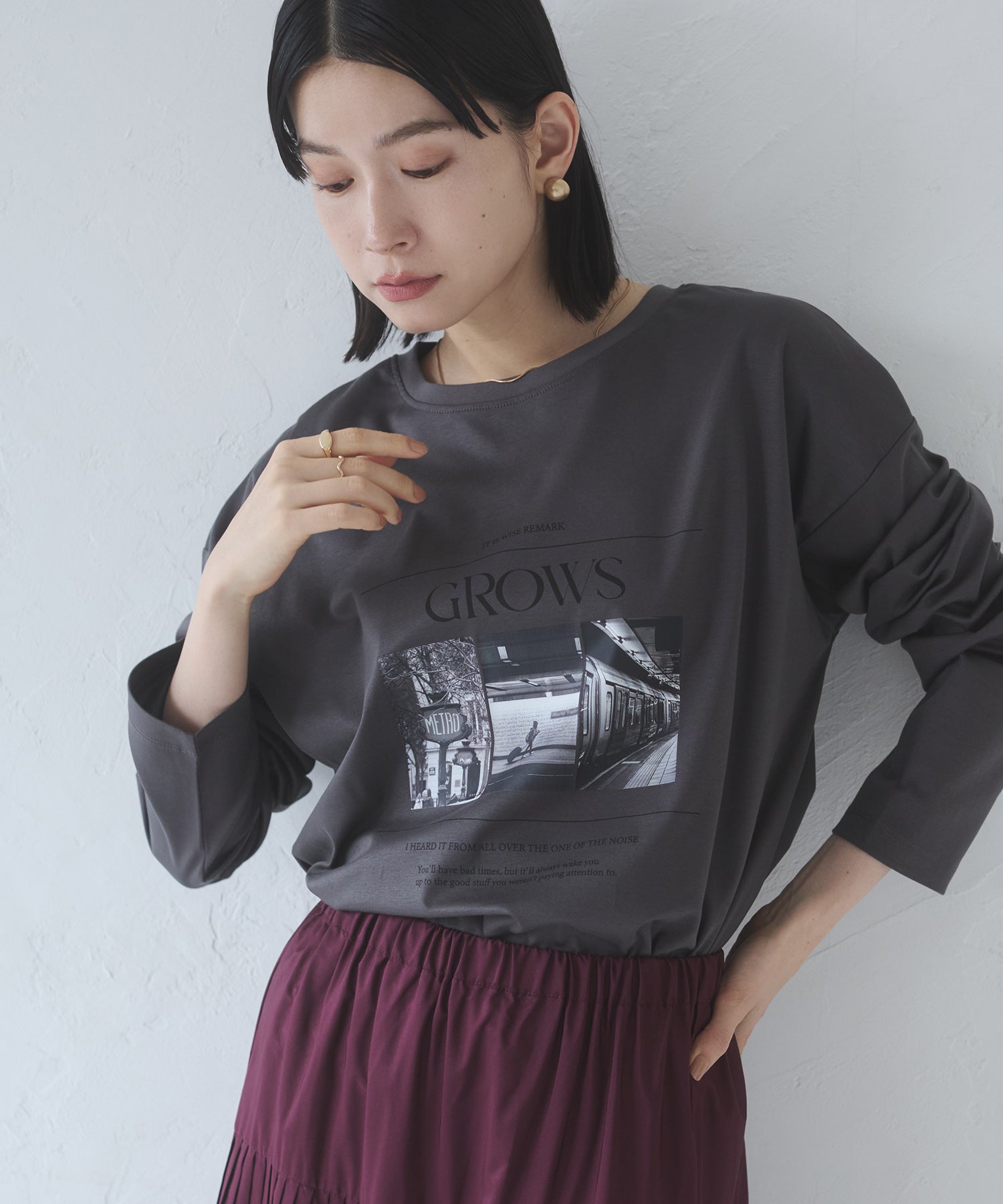 フォトプリント ロゴロンT
