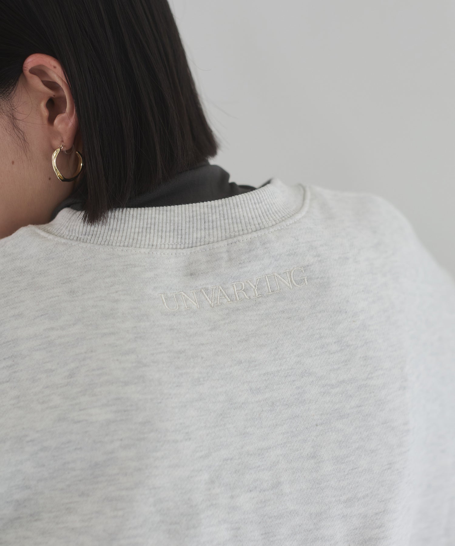 裏起毛 ロゴスウェット