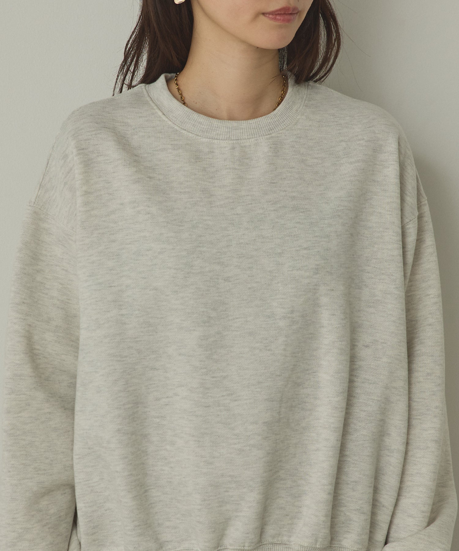 裏起毛 ロゴスウェット