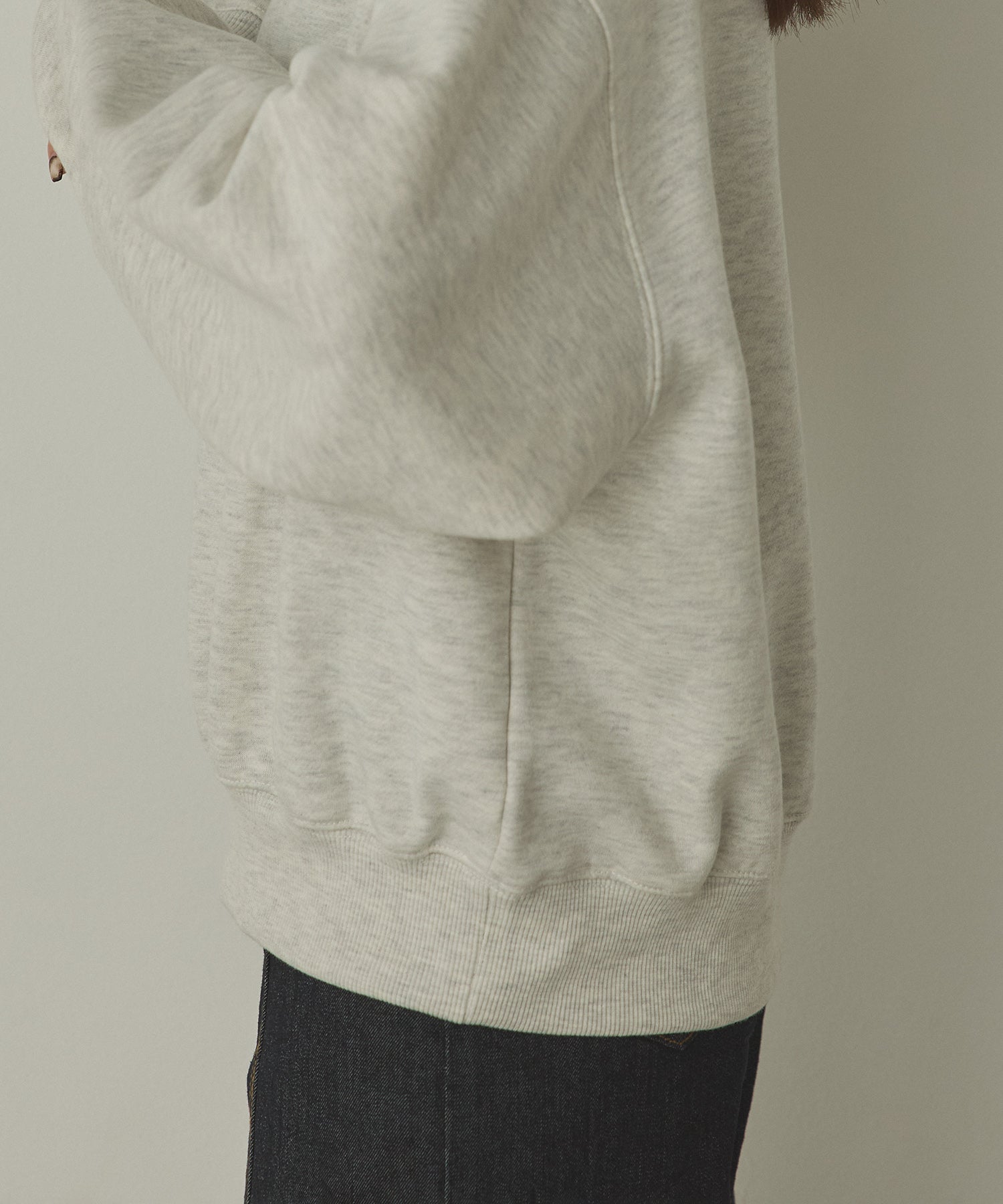 裏起毛 ロゴスウェット