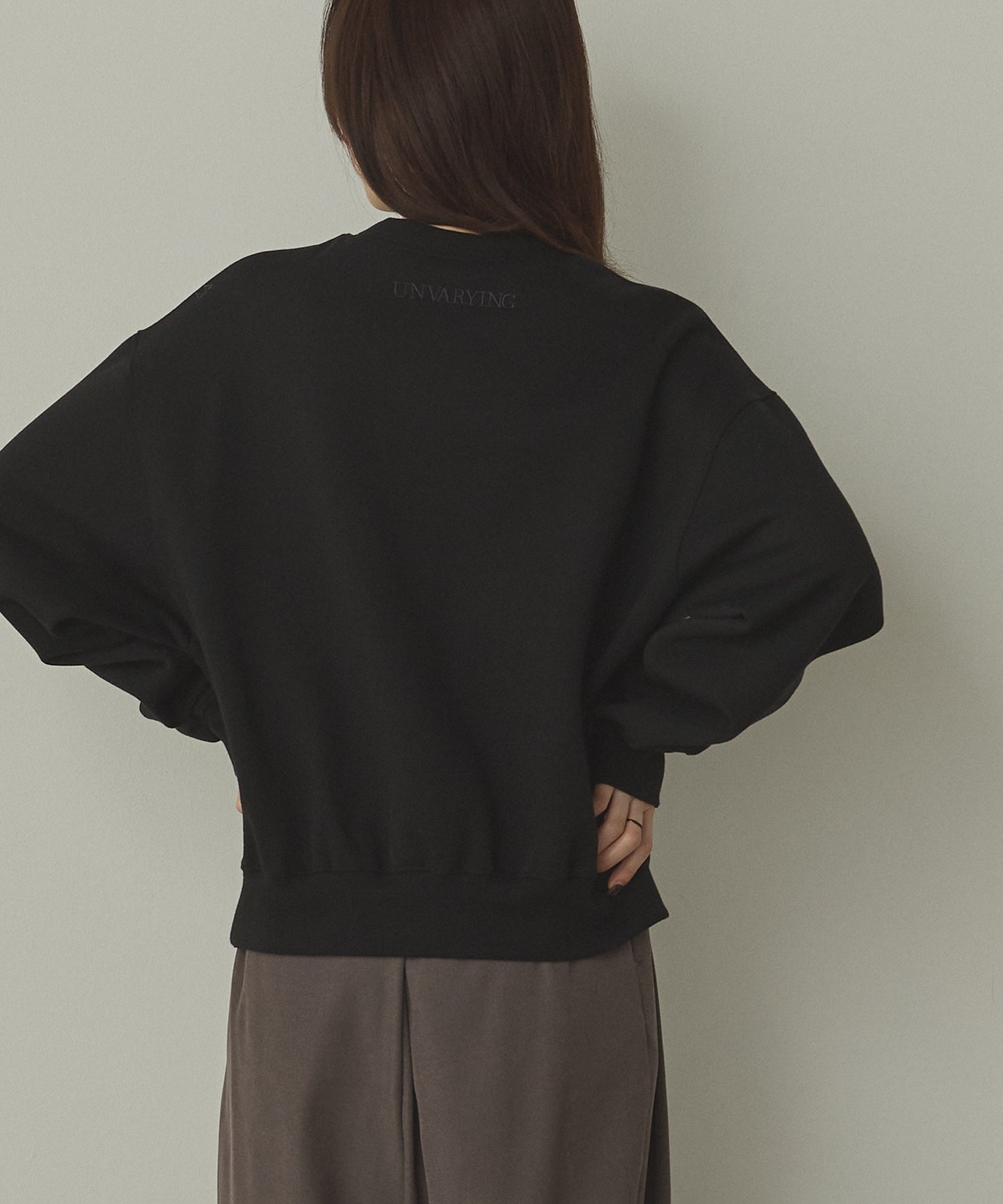 裏起毛 ロゴスウェット