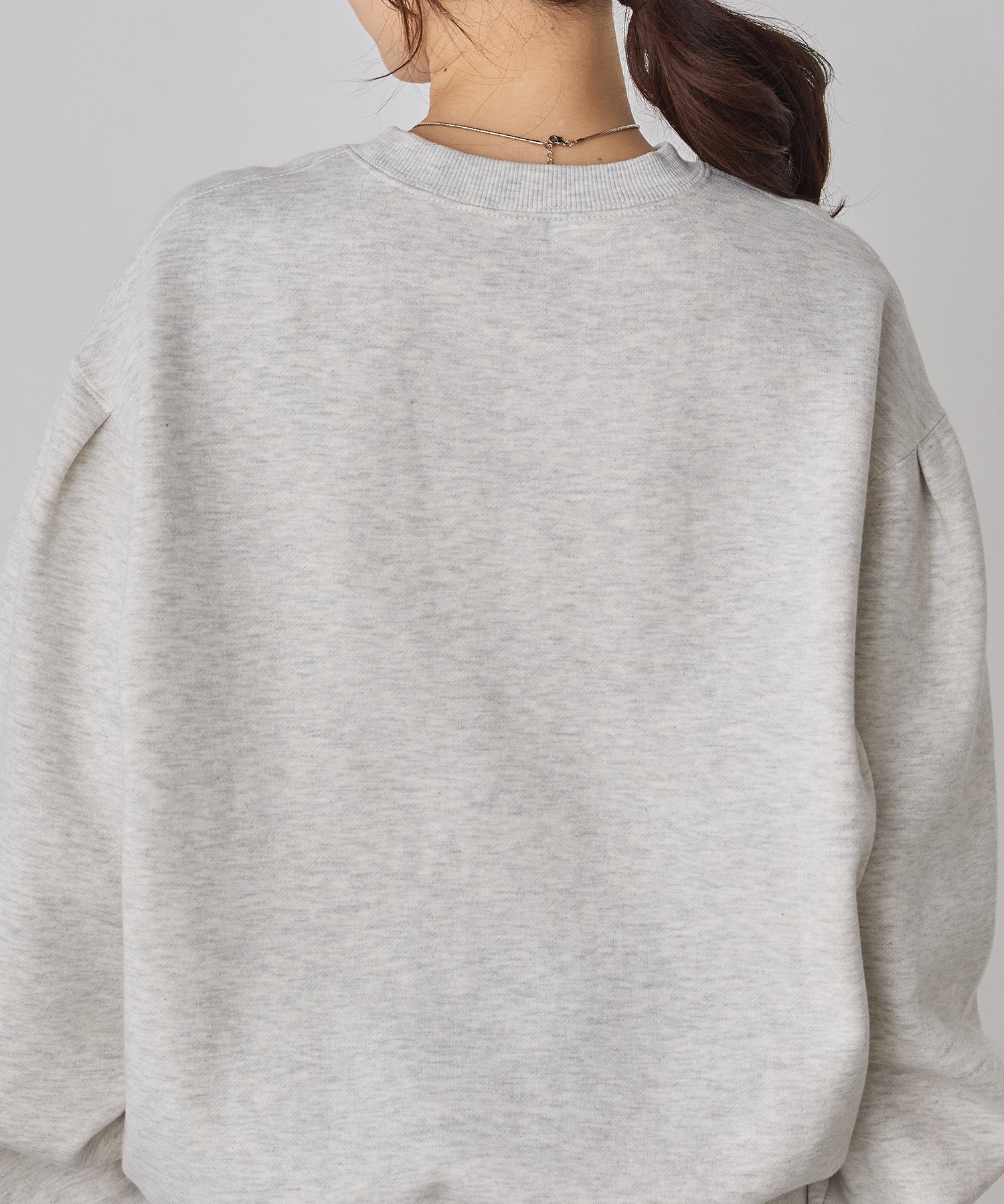 裏起毛 フロッキーロゴ スウェット