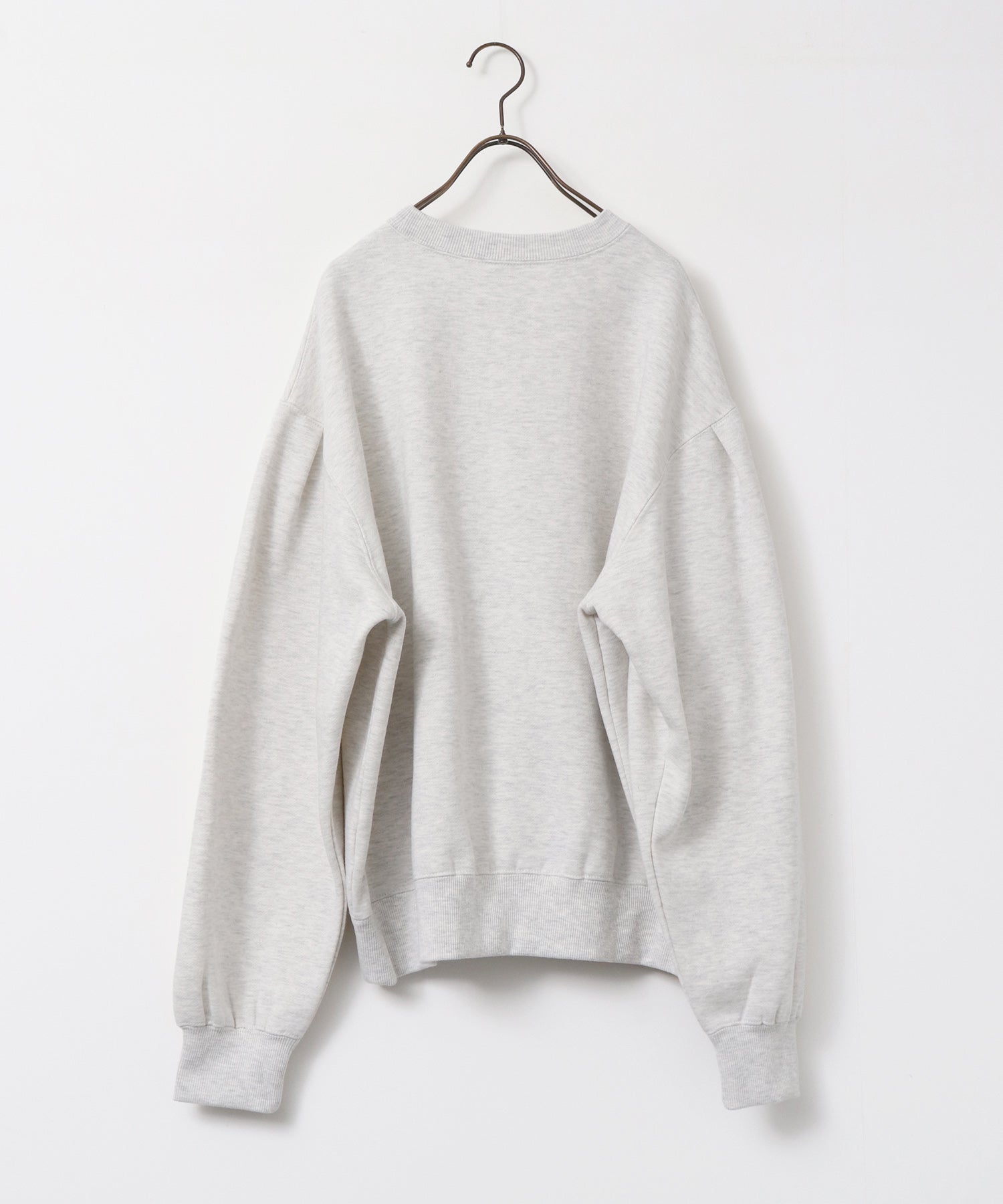 裏起毛 フロッキーロゴ スウェット