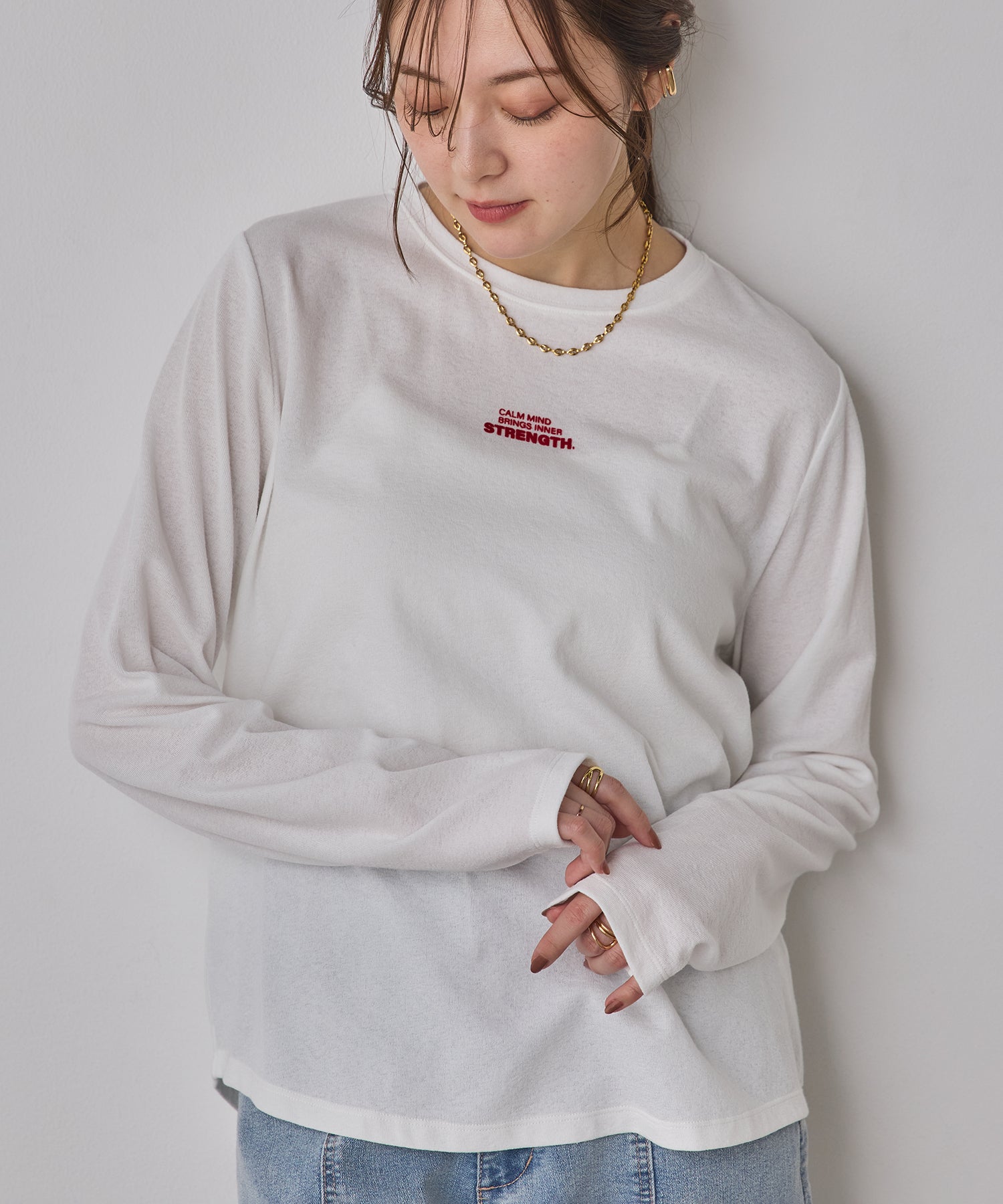 FLOCKY LOGO LONG T-SHIRT