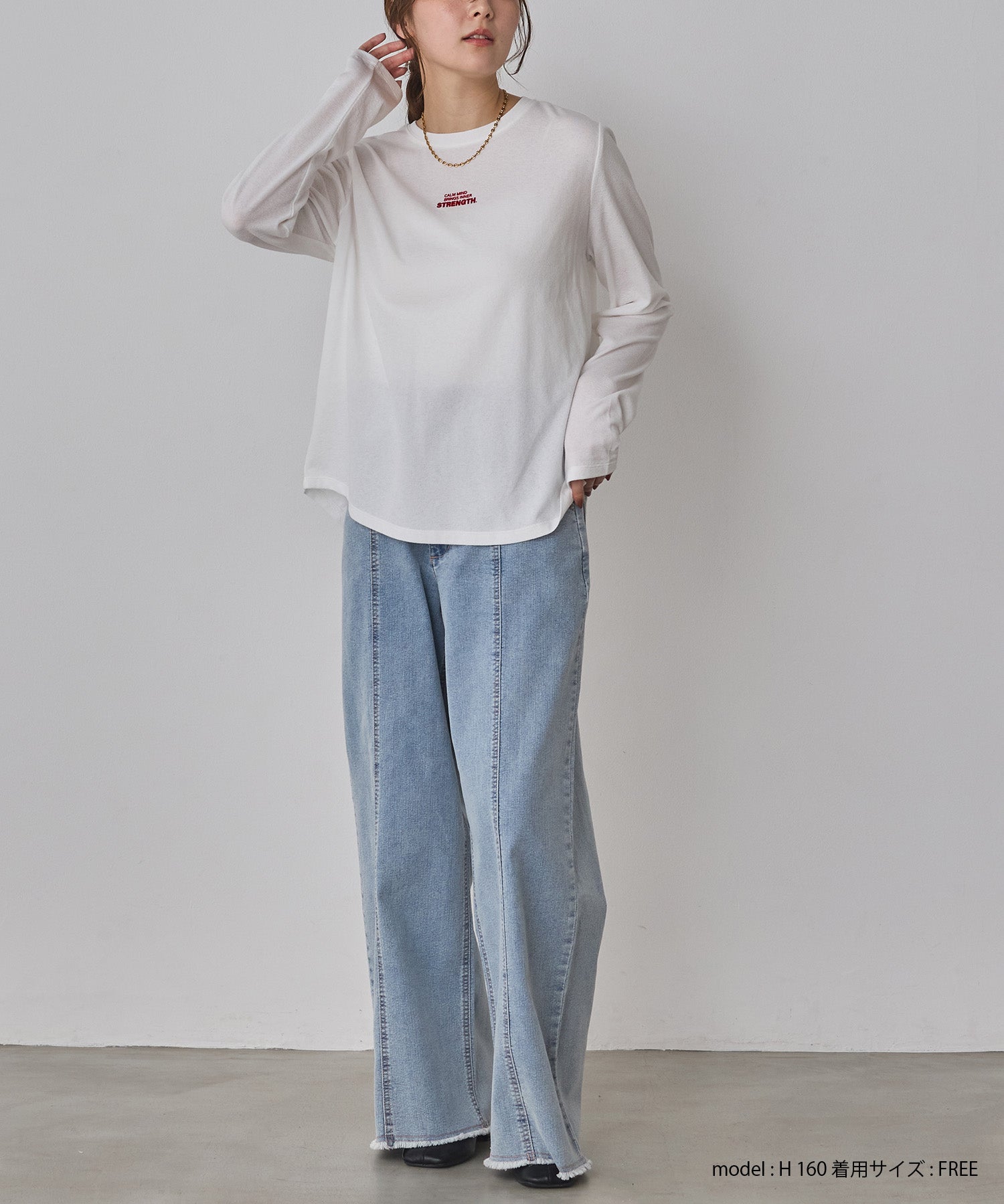 FLOCKY LOGO LONG T-SHIRT
