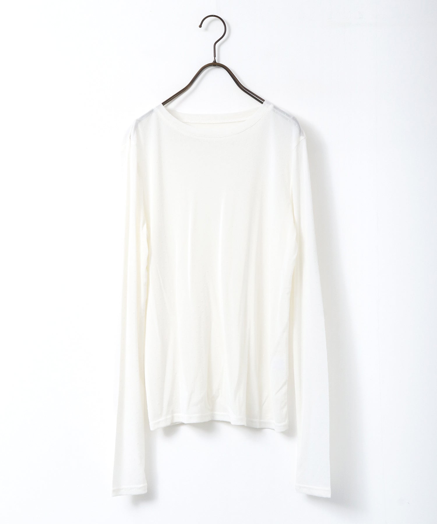 パワーネット フロッキードット シアートップス