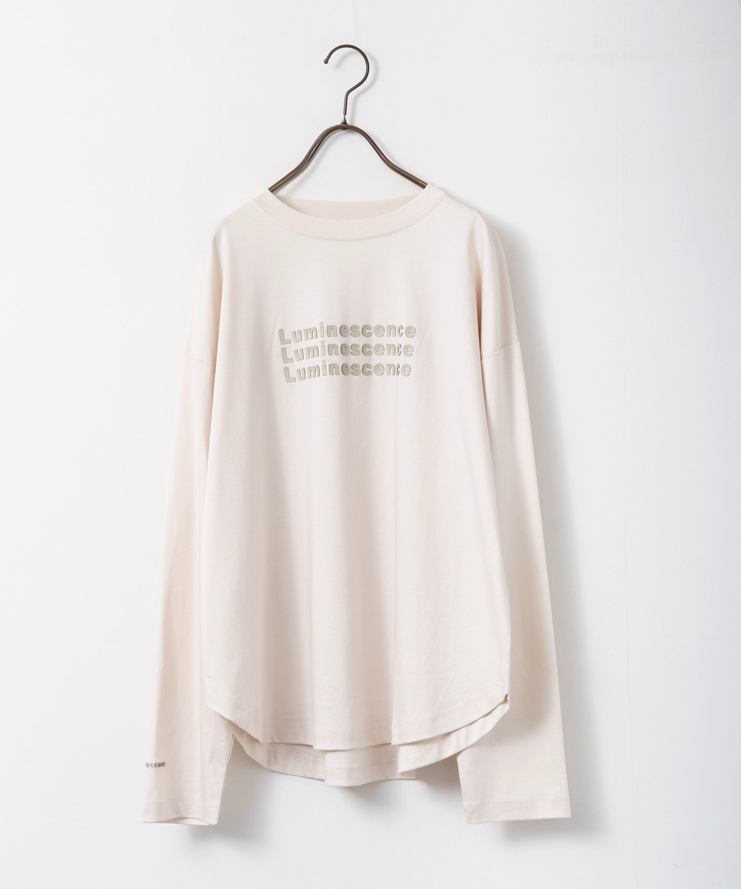 SILICONE LOGO LONG T-SHIRT