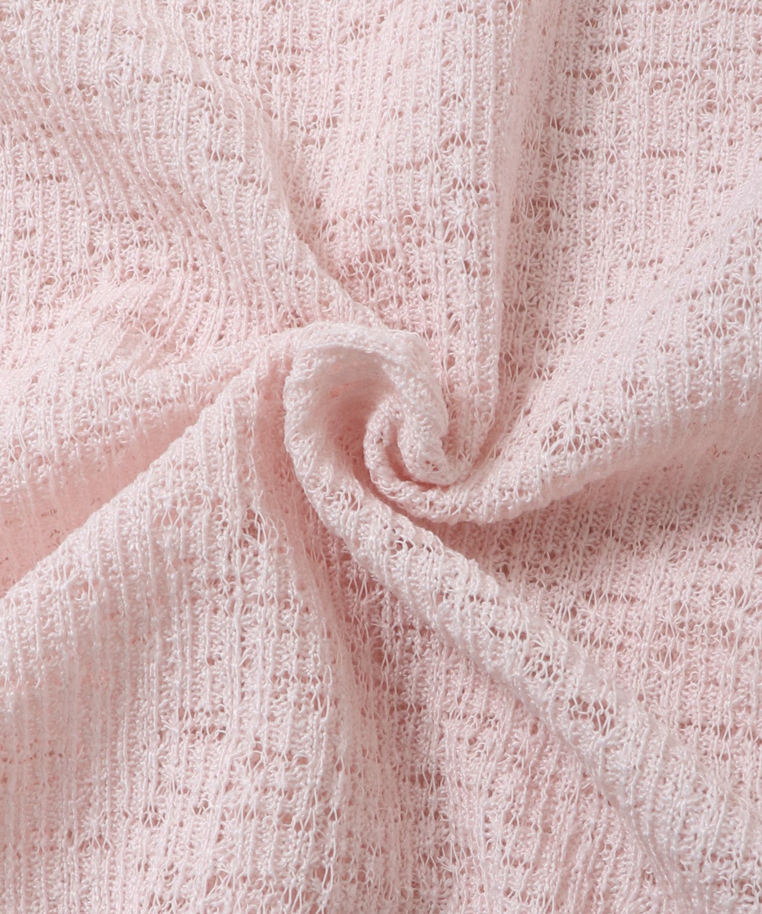 配色メロウ リブシアートップス