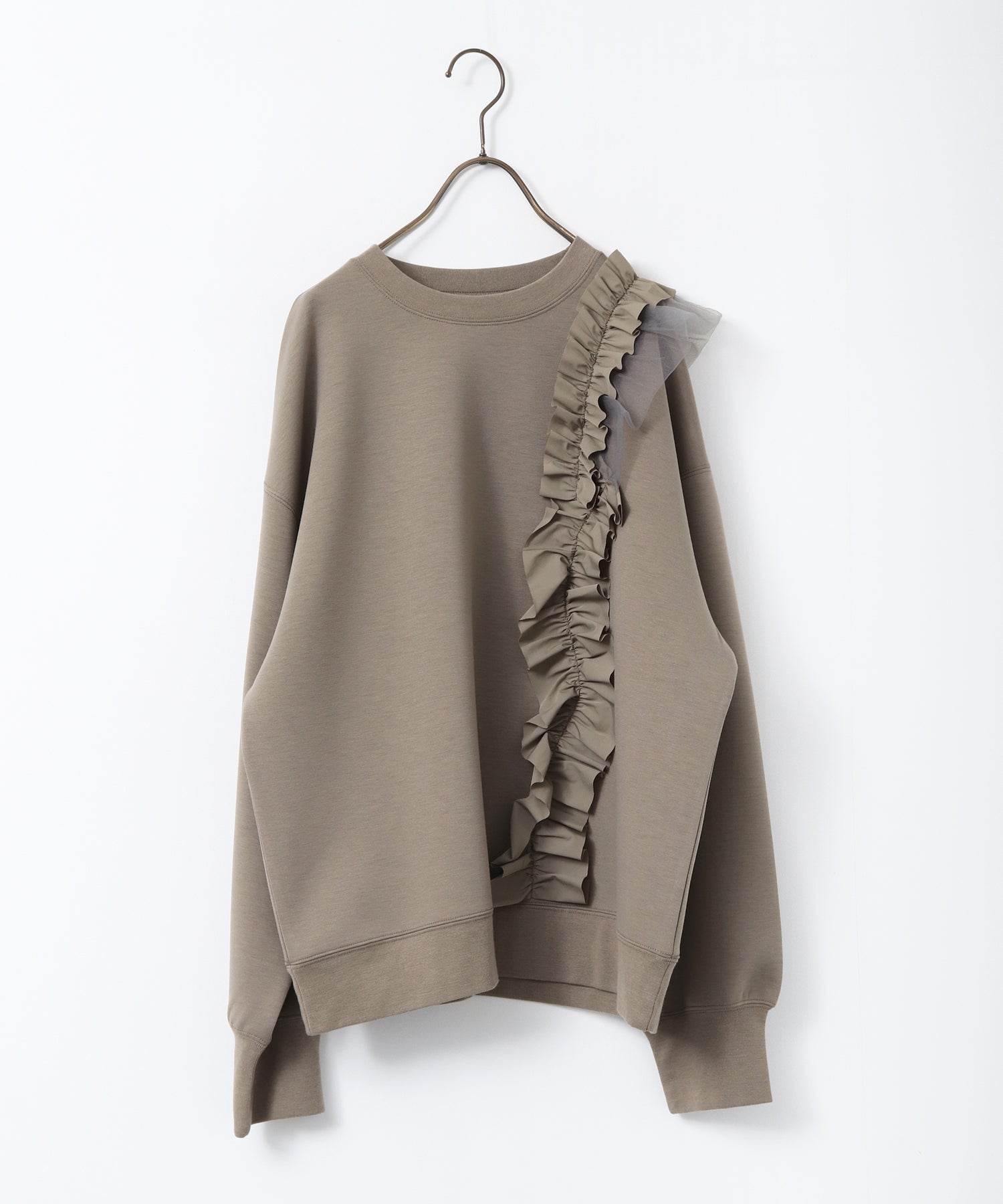 ライトダンボール アシメフリルトップス