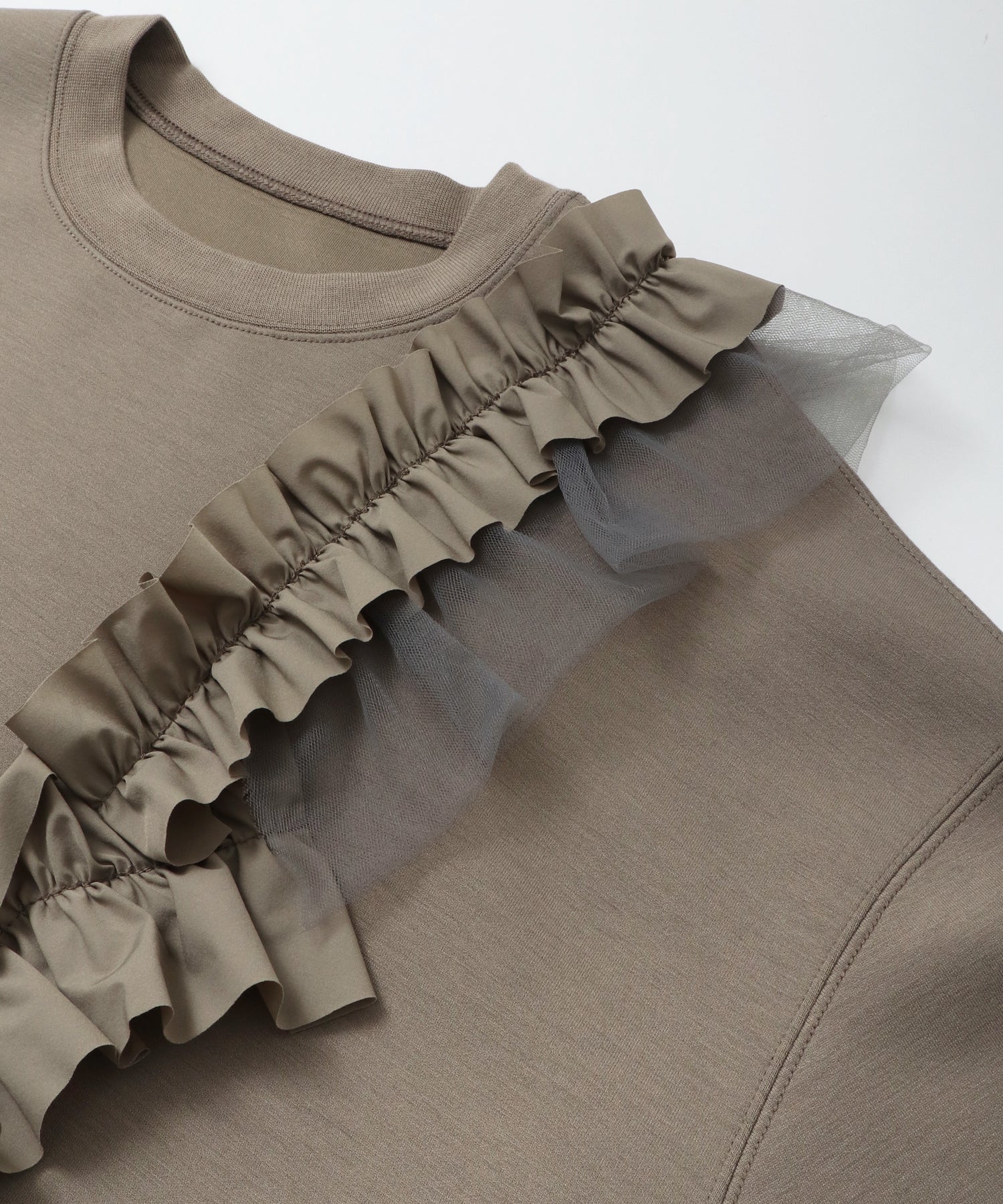 ライトダンボール アシメフリルトップス