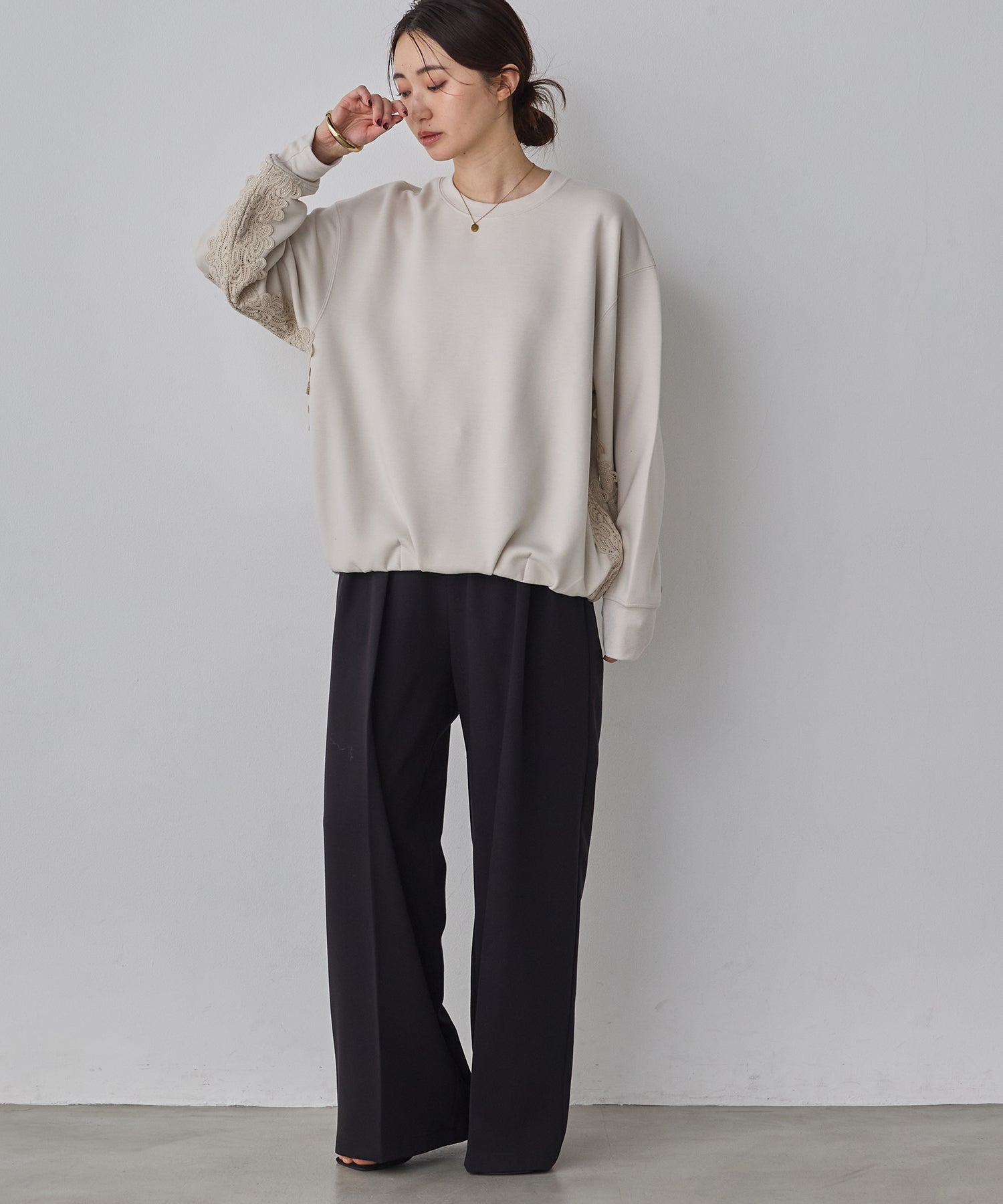 ライトダンボール サイドレースドッキングトップス