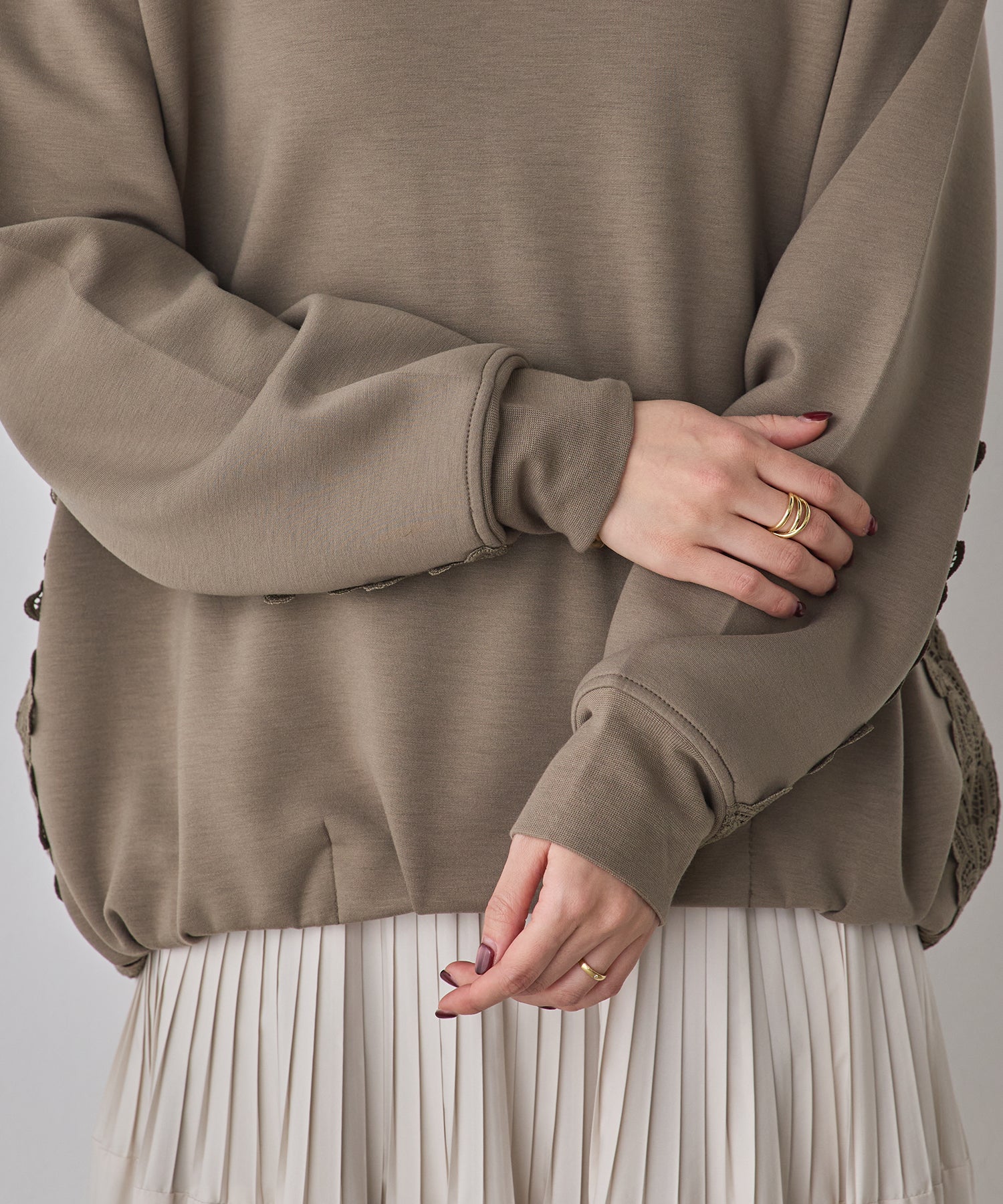 ライトダンボール サイドレースドッキングトップス