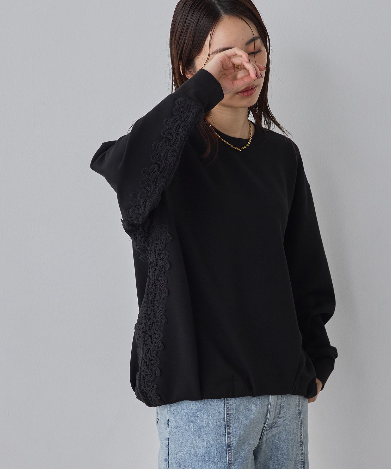 ライトダンボール サイドレースドッキングトップス